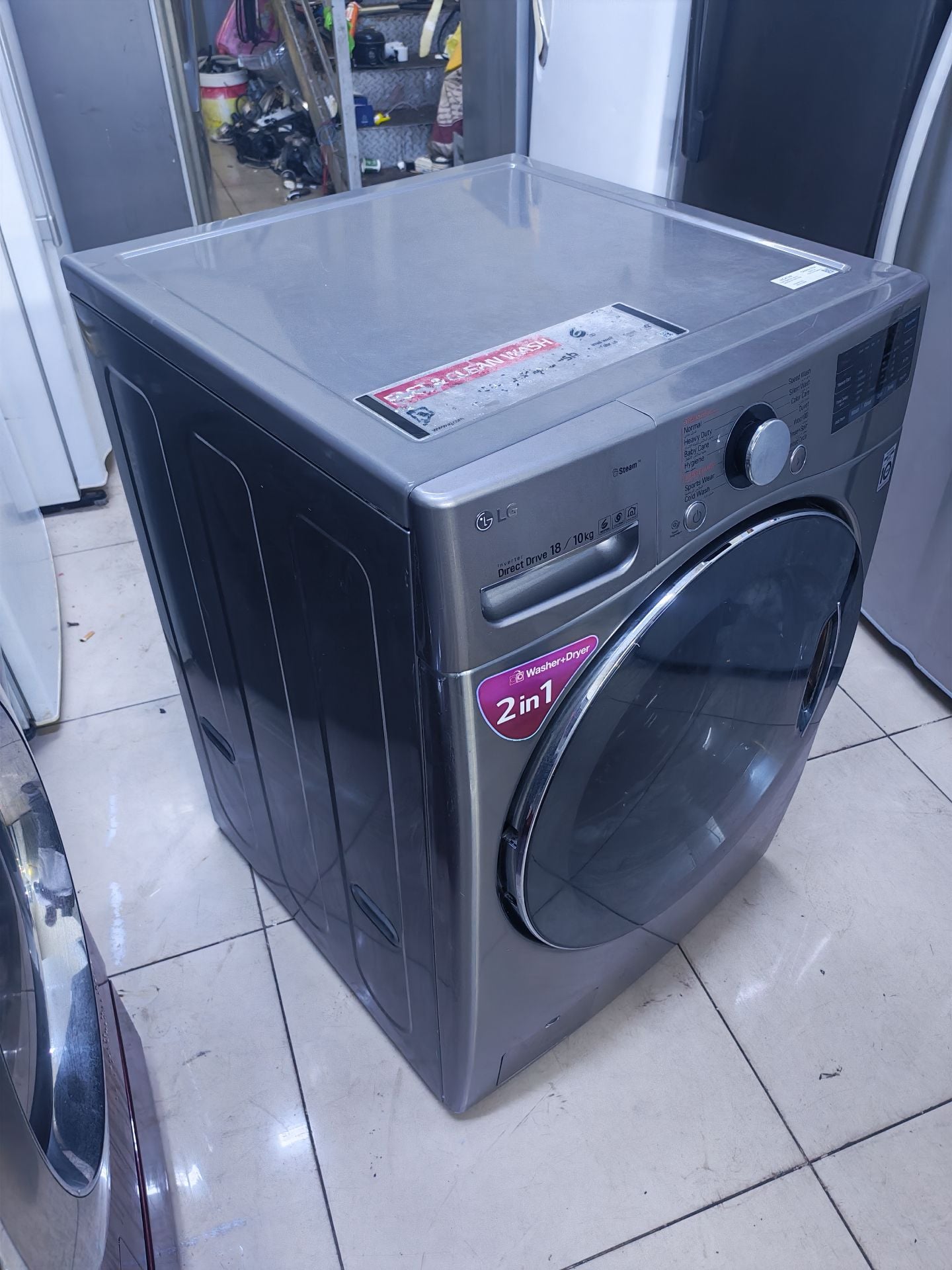 LG 18kg Washer - 10KgDryer Combo Look like fully new - Image 6