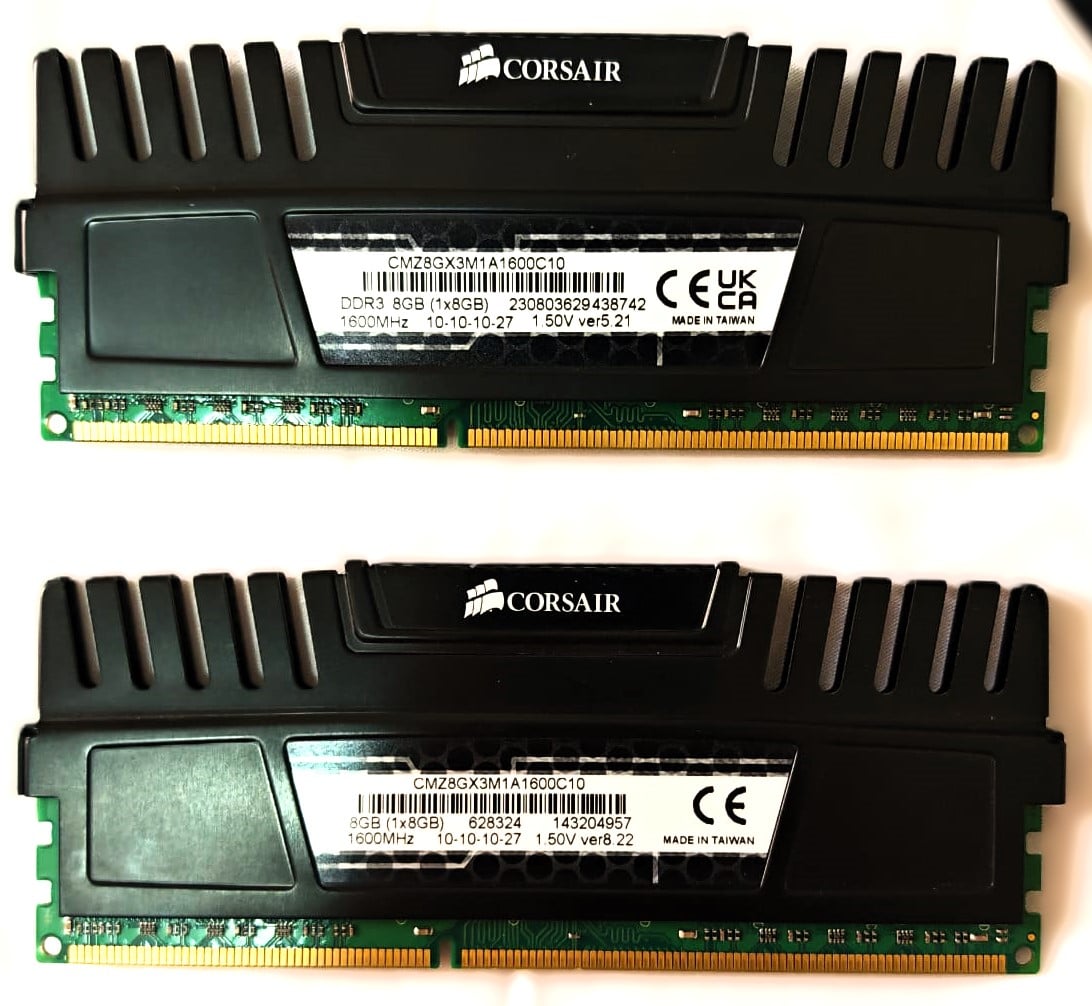 Corsair Vengeance 8GBx2 DDR3 1600MHz RAM - Image 3