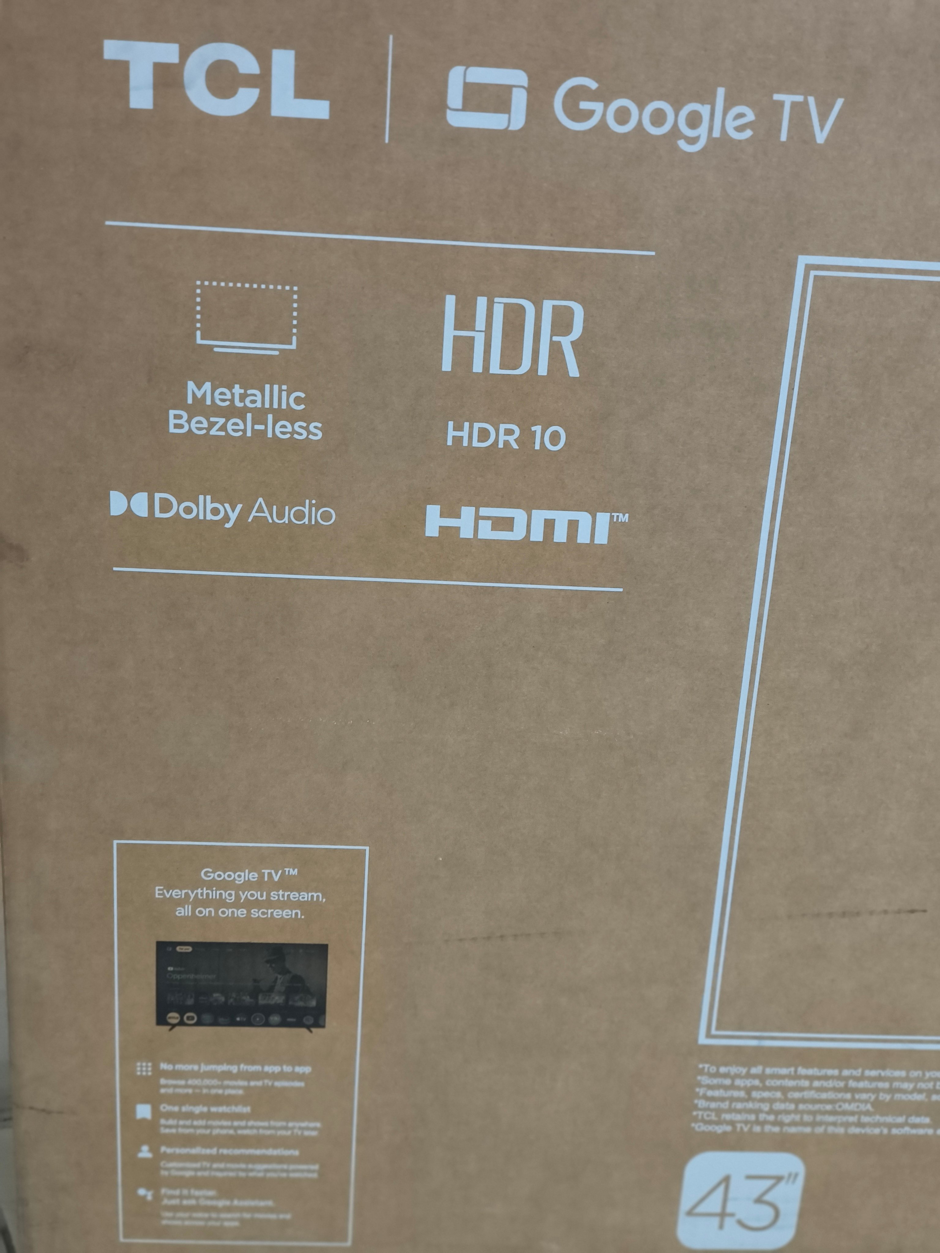 TCL 43" QLED Google TV  - Image 4