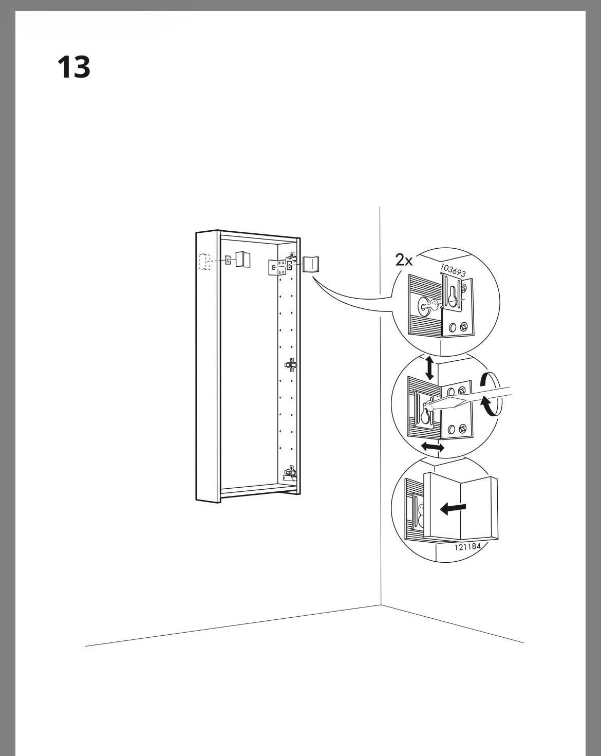 Bathroom wall cabinet - Image 3