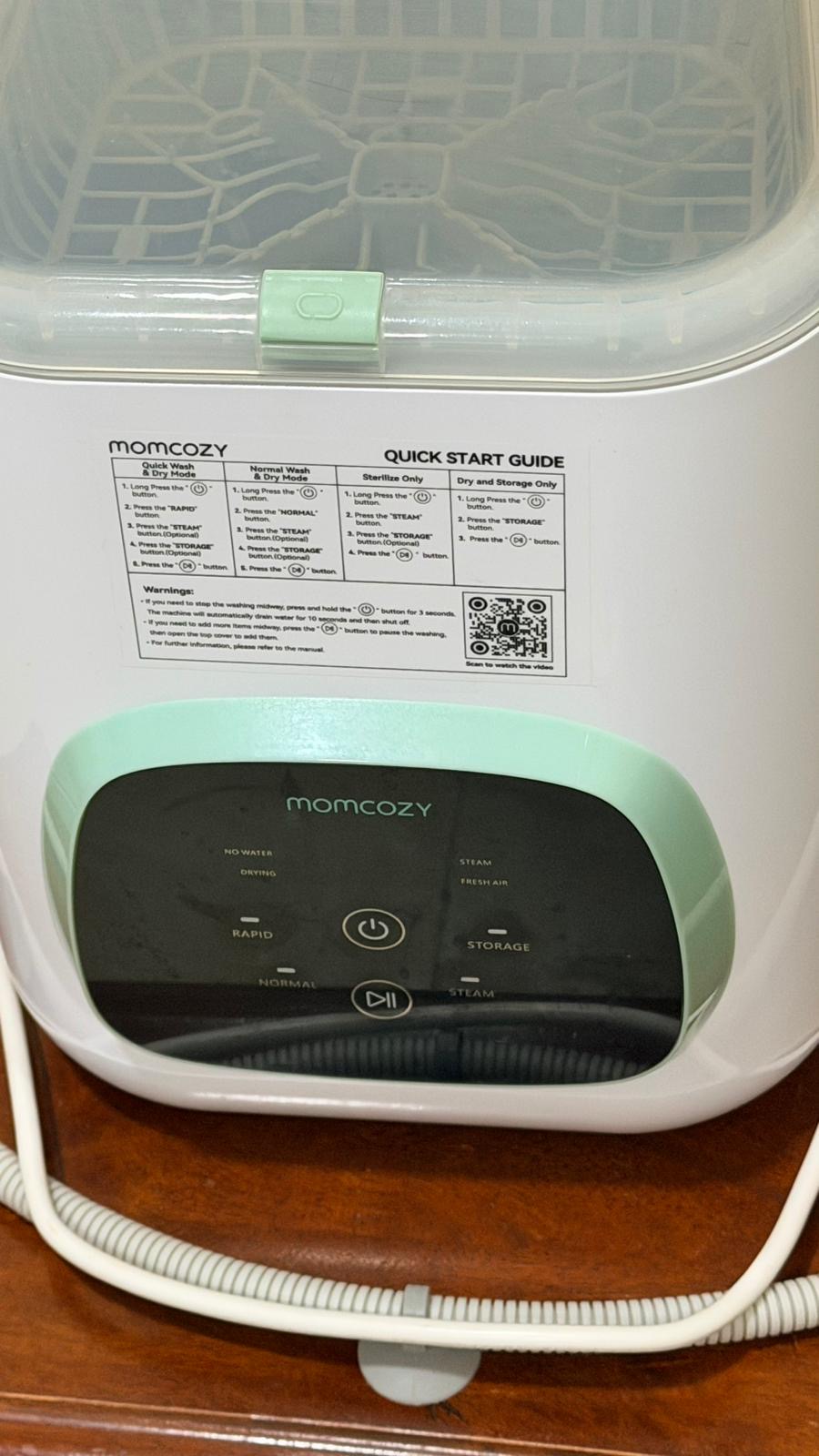 Momcozy KleanPal Pro Baby Bottle Washer, Sterilizer & Dryer  - Image 6