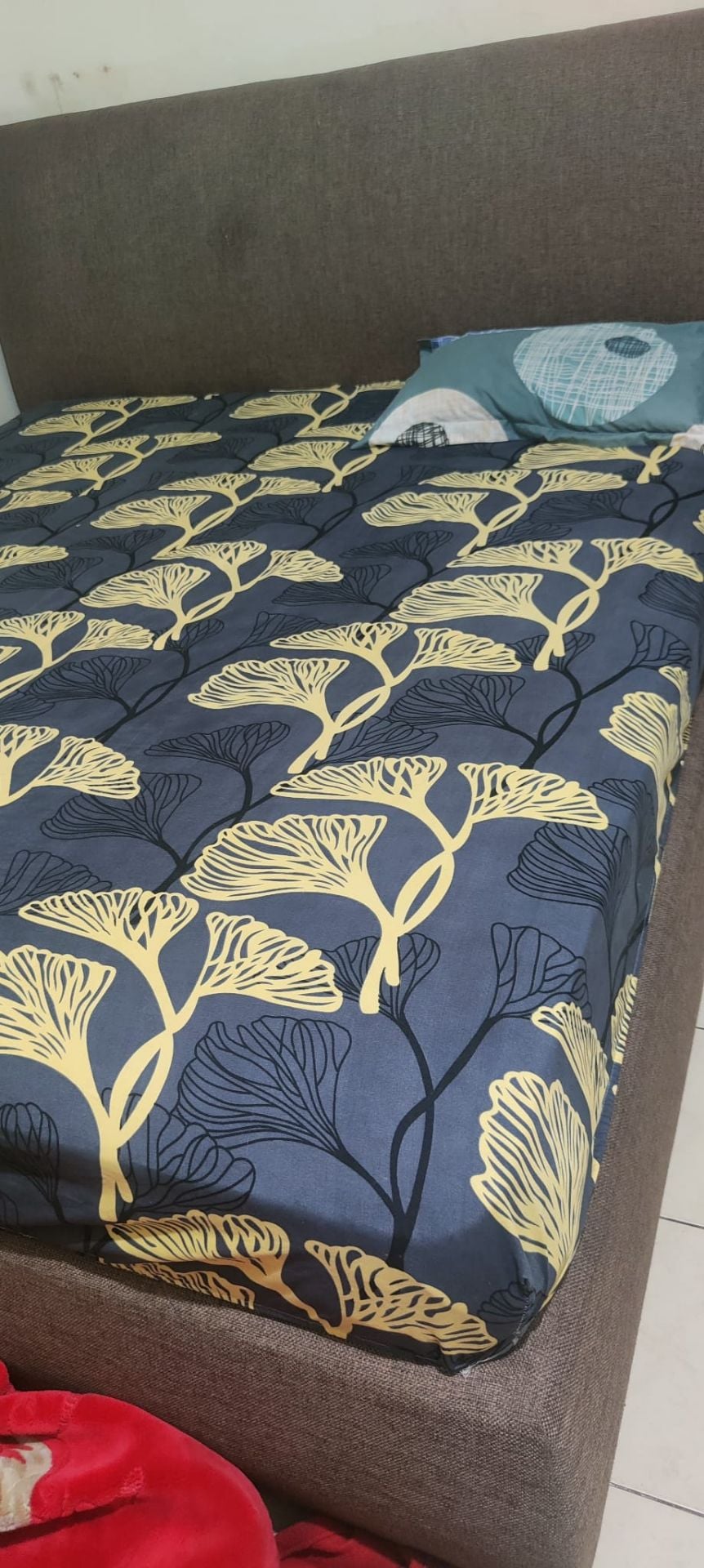 Home centre solid bed frame and mattress for sales - Image 5