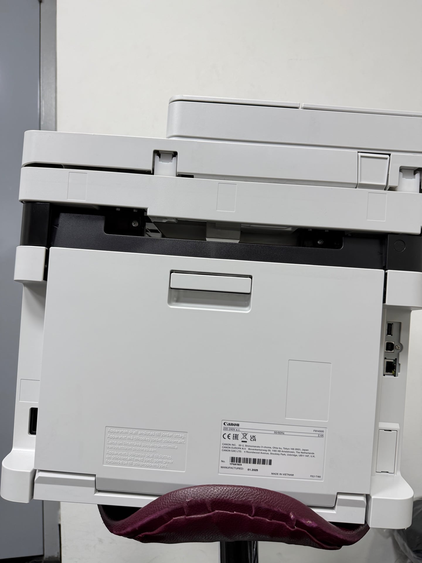 Canon i-SENSYS MF655Cdw color laser all-in-one printer. - Image 4
