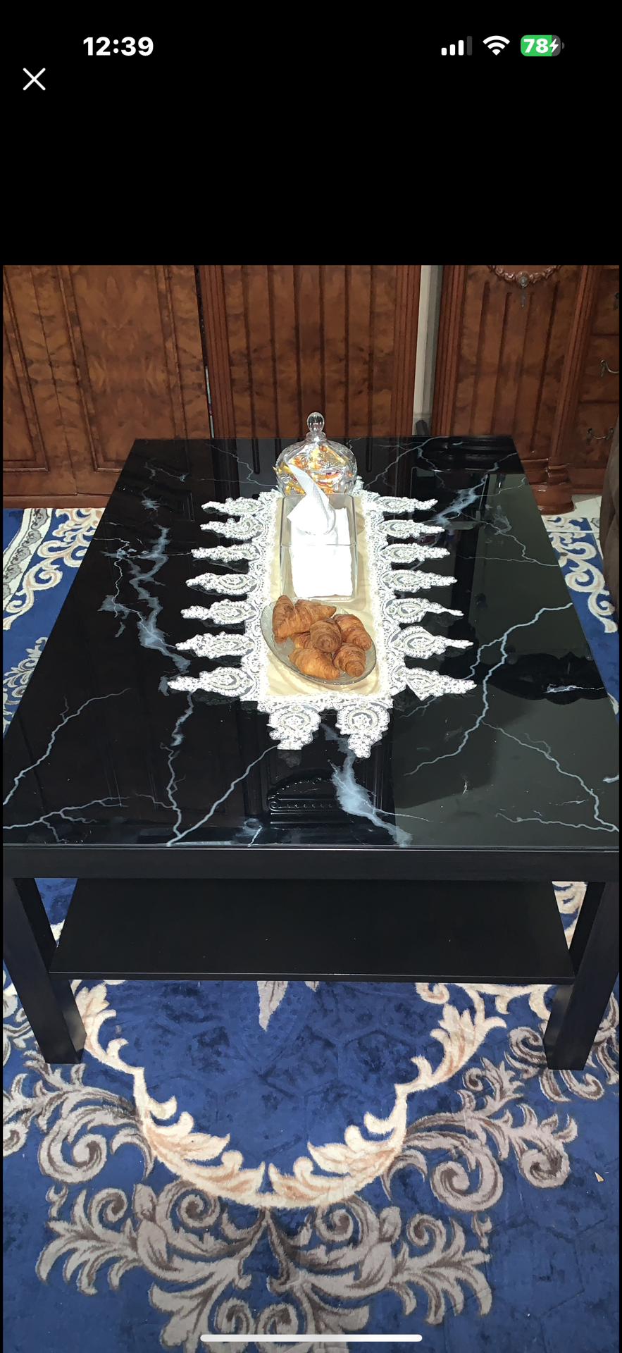 New glass coffee table - Image 1