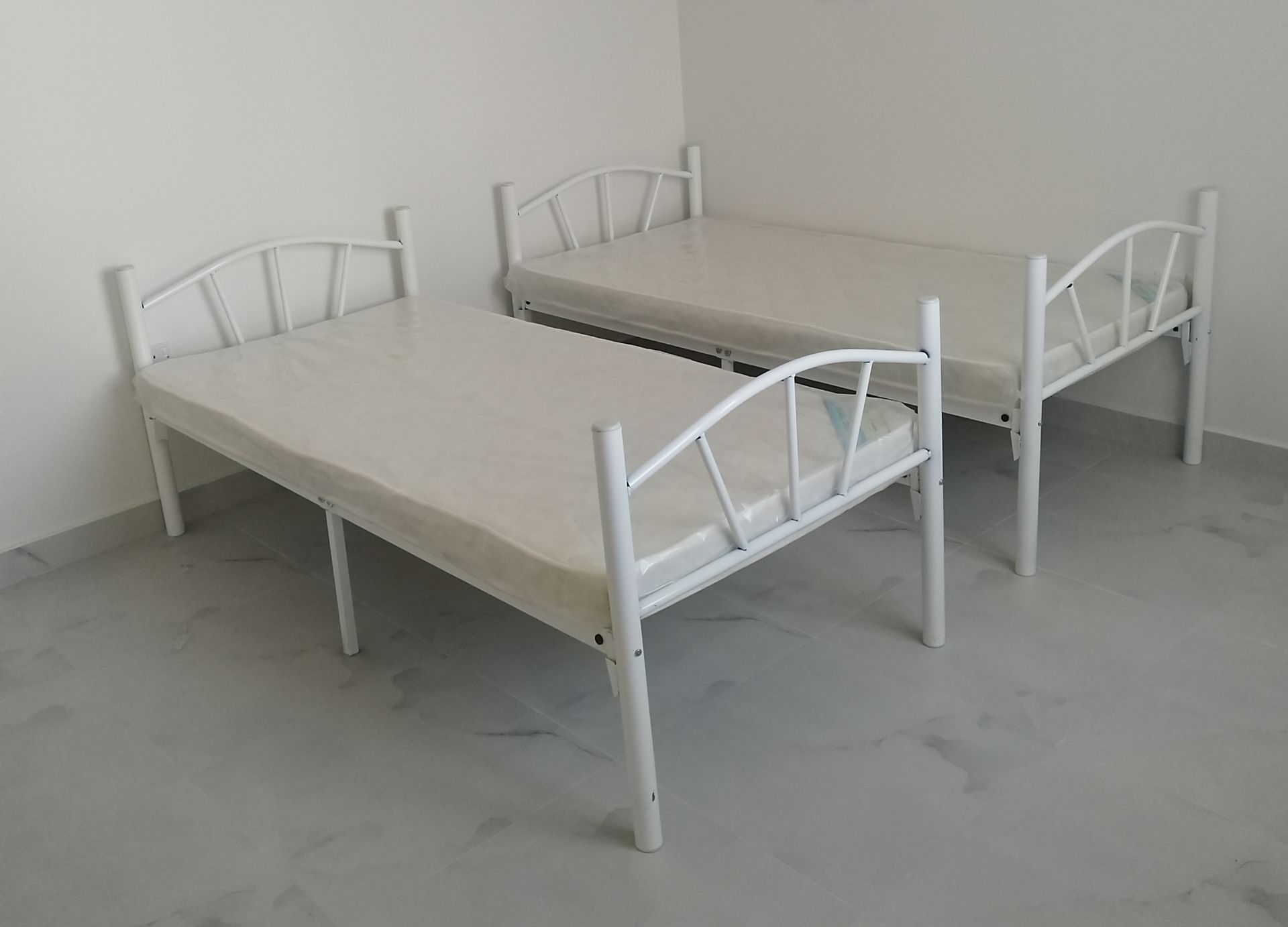 Single bed with mattress and steel bunk bed and single bed selling. 33757438 - Image 5