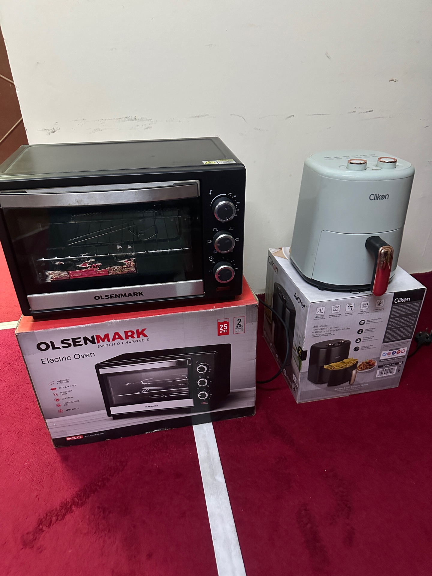 Olsenmark electrical oven & clickon Air fryer  - Image 7
