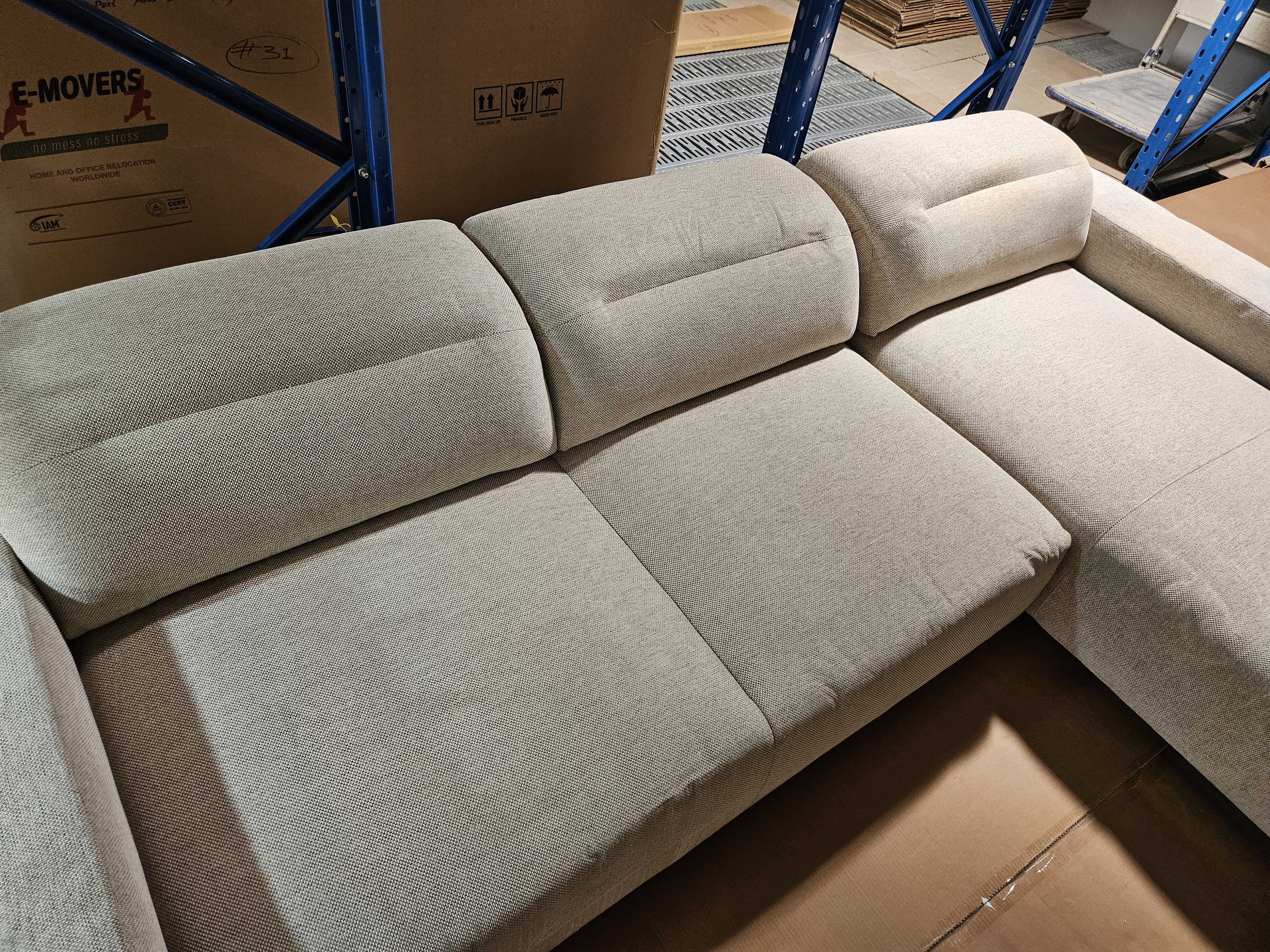 l shape sofa good condition  - Image 4