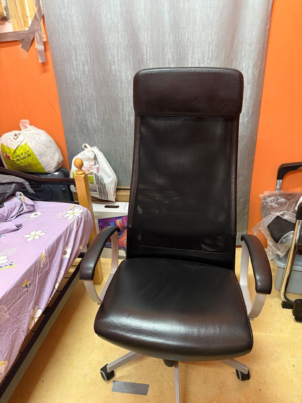 Ikea  Office chair with armrests, Glose black JÄRVFJÄLLET - Image 5