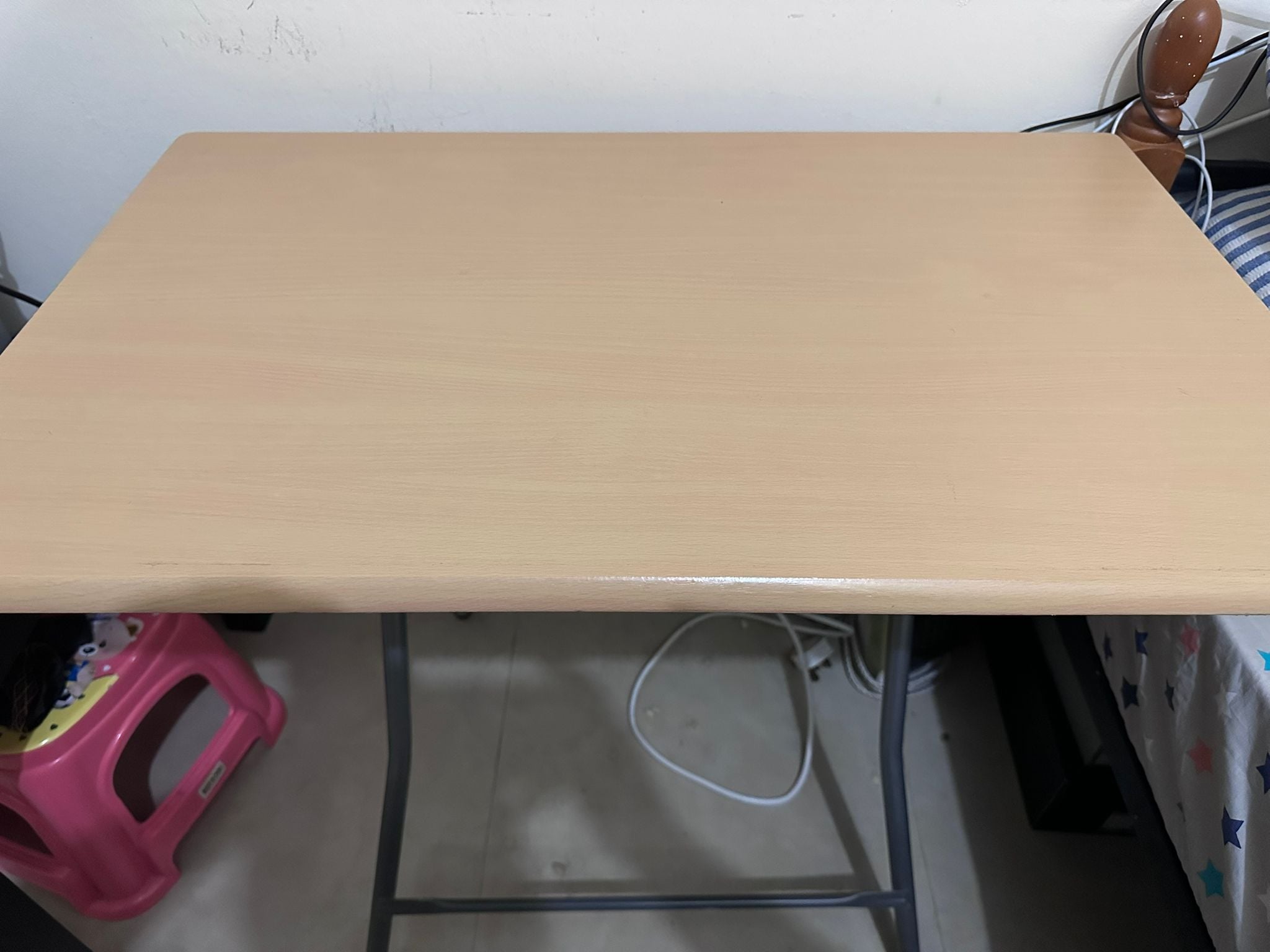 Computer Table with Chairs & IKEA Side Table - Image 1