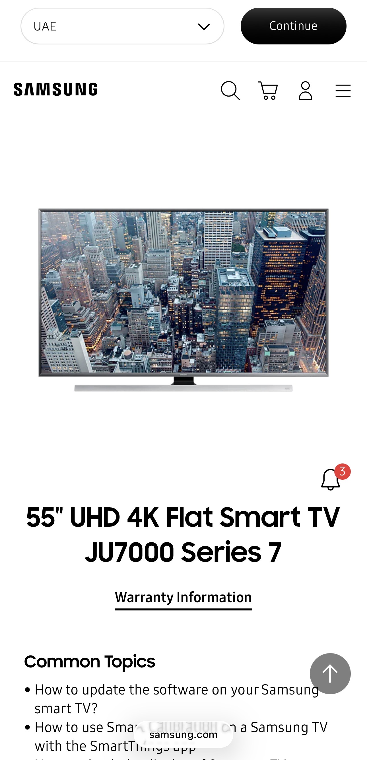 Samsung 4k smart Tv for sale - Image 4