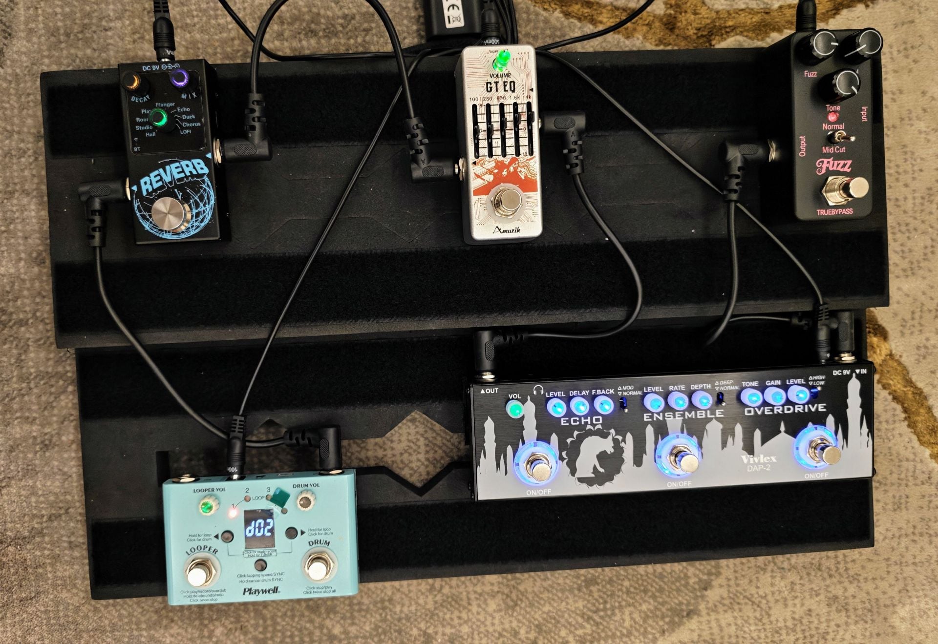 Guitar Multi Effects Pedalboard
 - Image 7