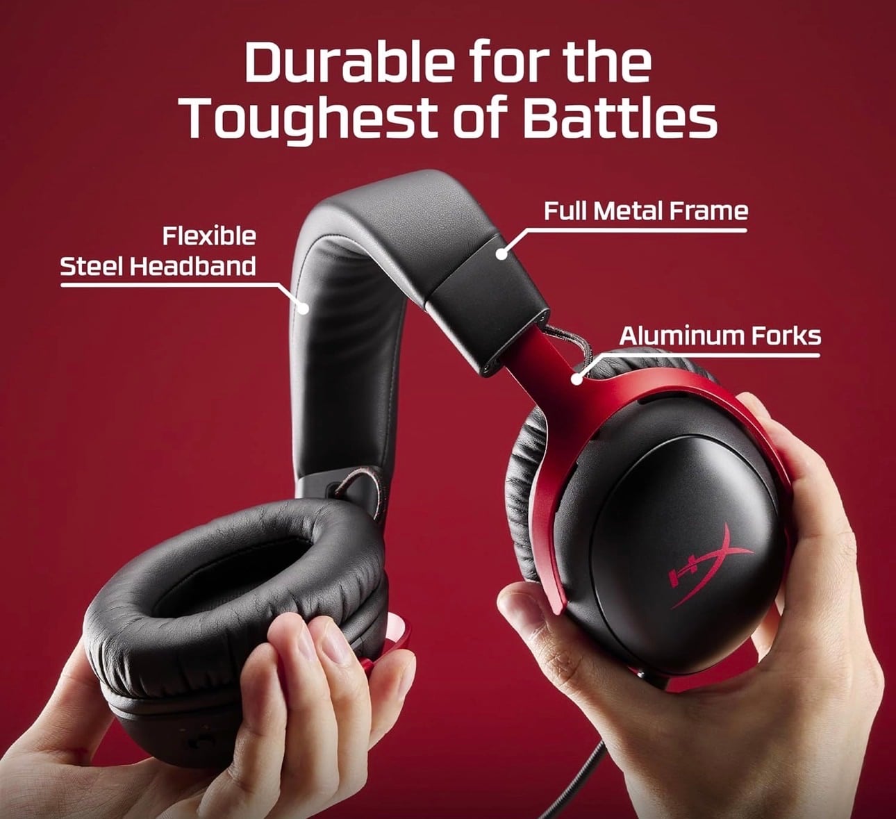 Hyper x cloud 3 wireless. 1 day used. Like new! - Image 2