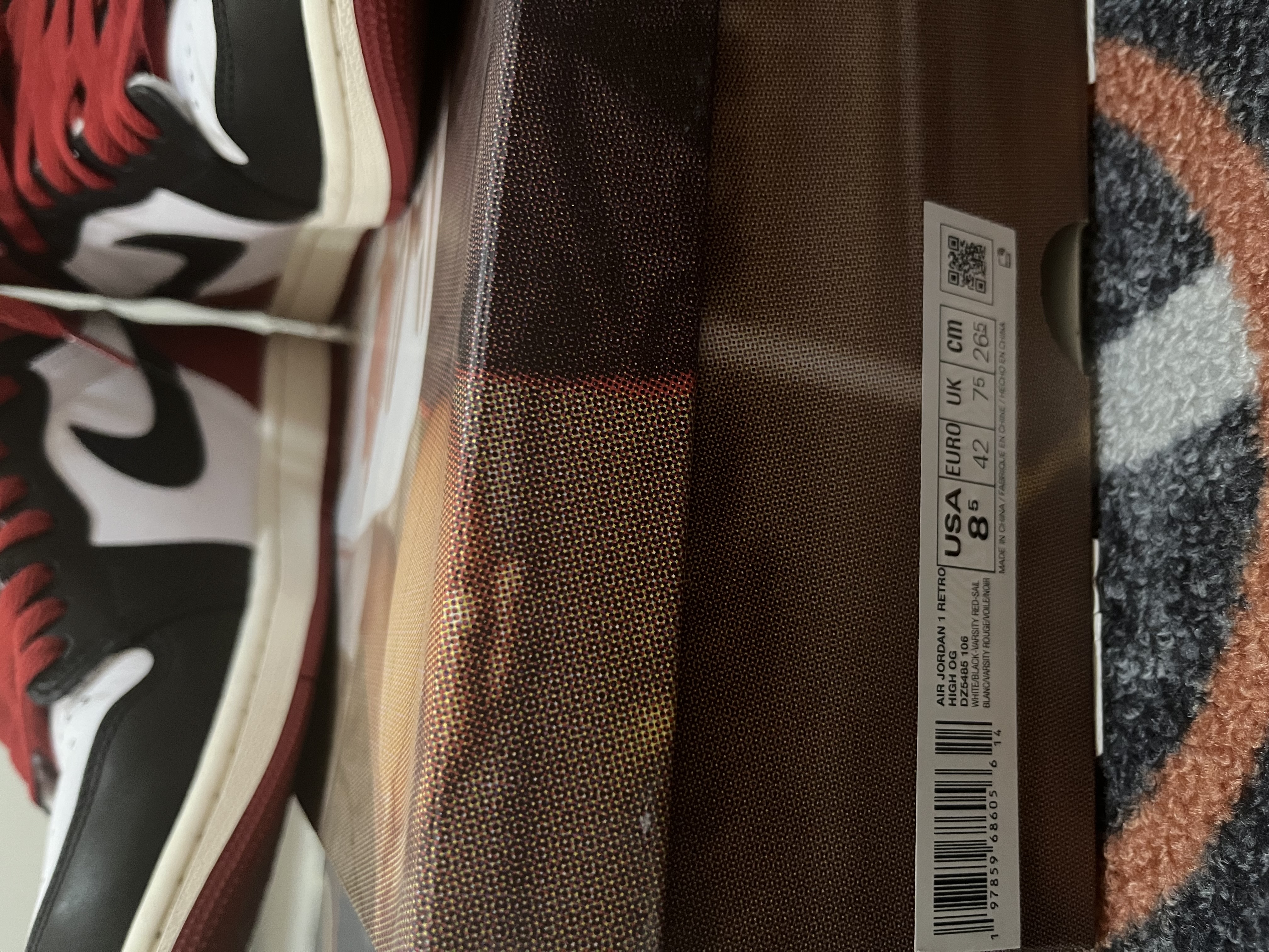 Nike Air Jordan 1 Retro High OH “Black toe” - Image 2