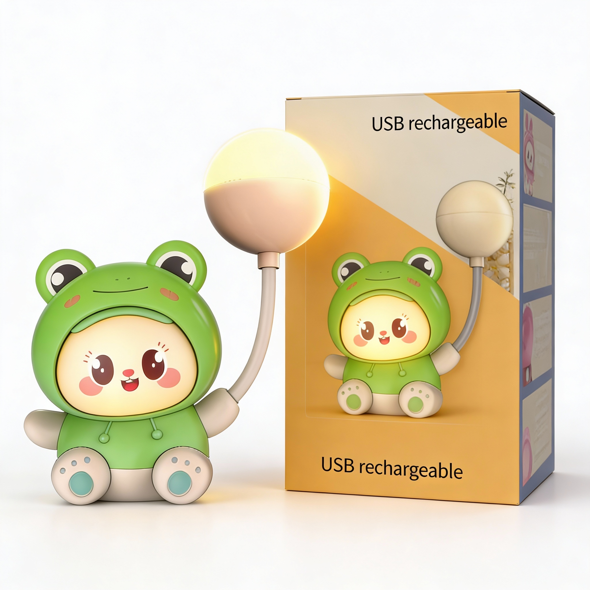 Rechargeable Bunny Table Lamp in different colors - Image 3