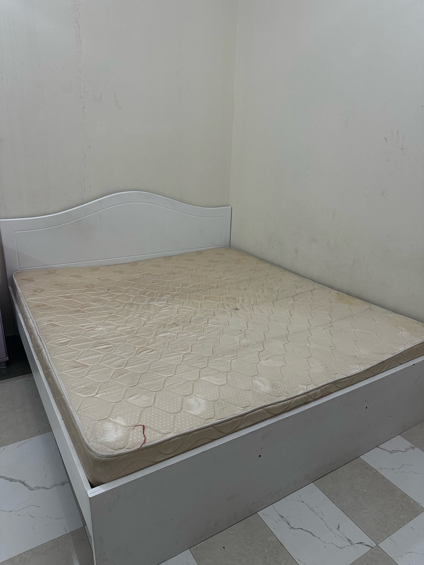 Queen size bed and mattress for sale - Image 3