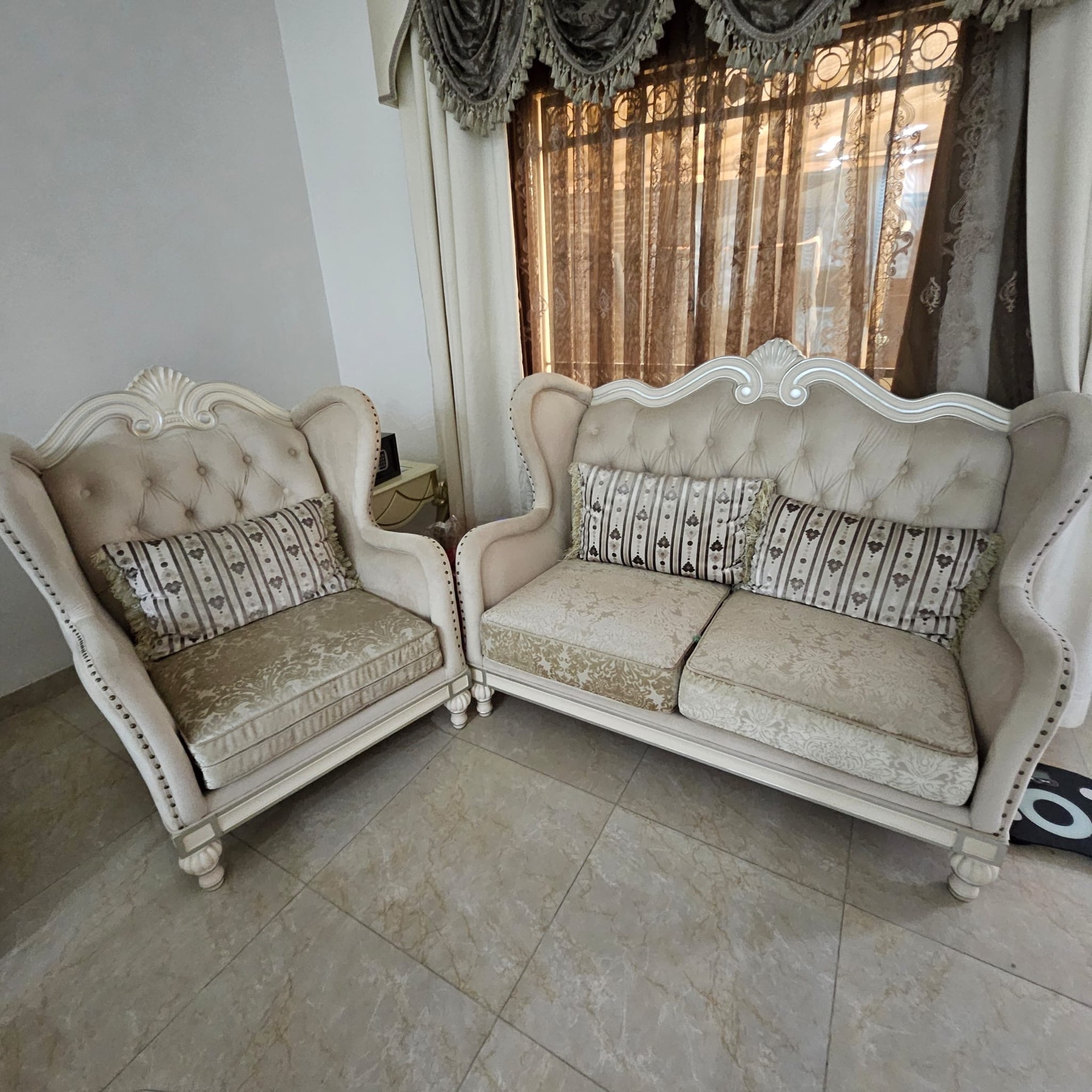 Full Sofa set  home center for sale - Image 2