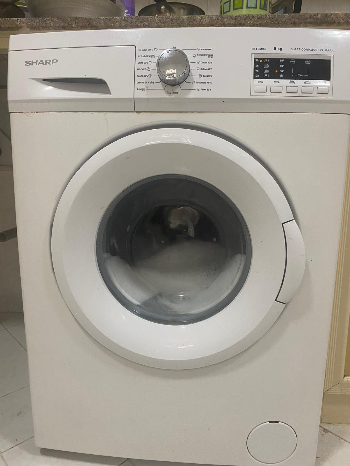 Sharp  Front Load washing machine 6kg For Sale - Image 4