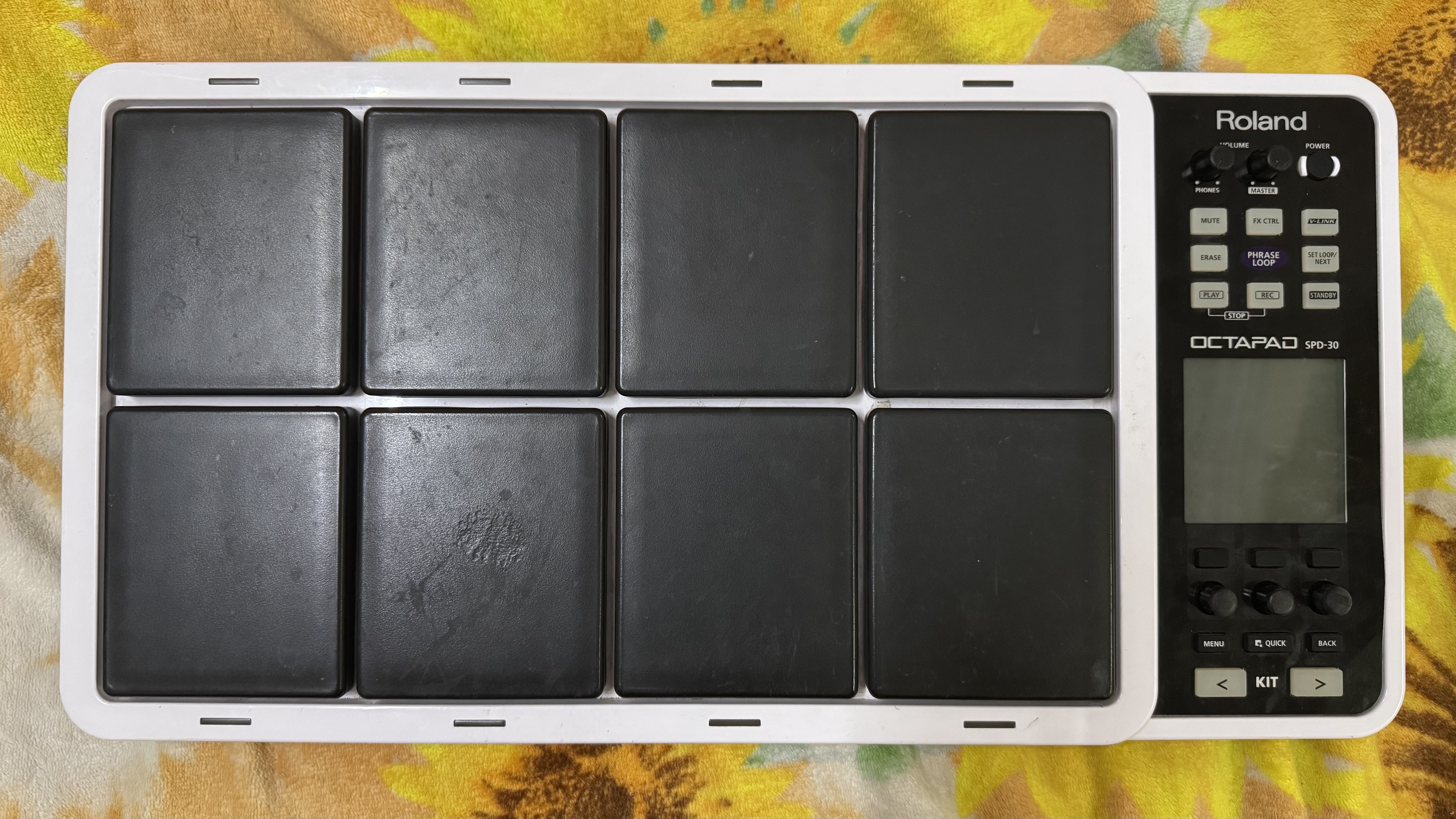Roland SPD-30 Octapad (v2.04) + Stand + KD-7 Kick - Image 1