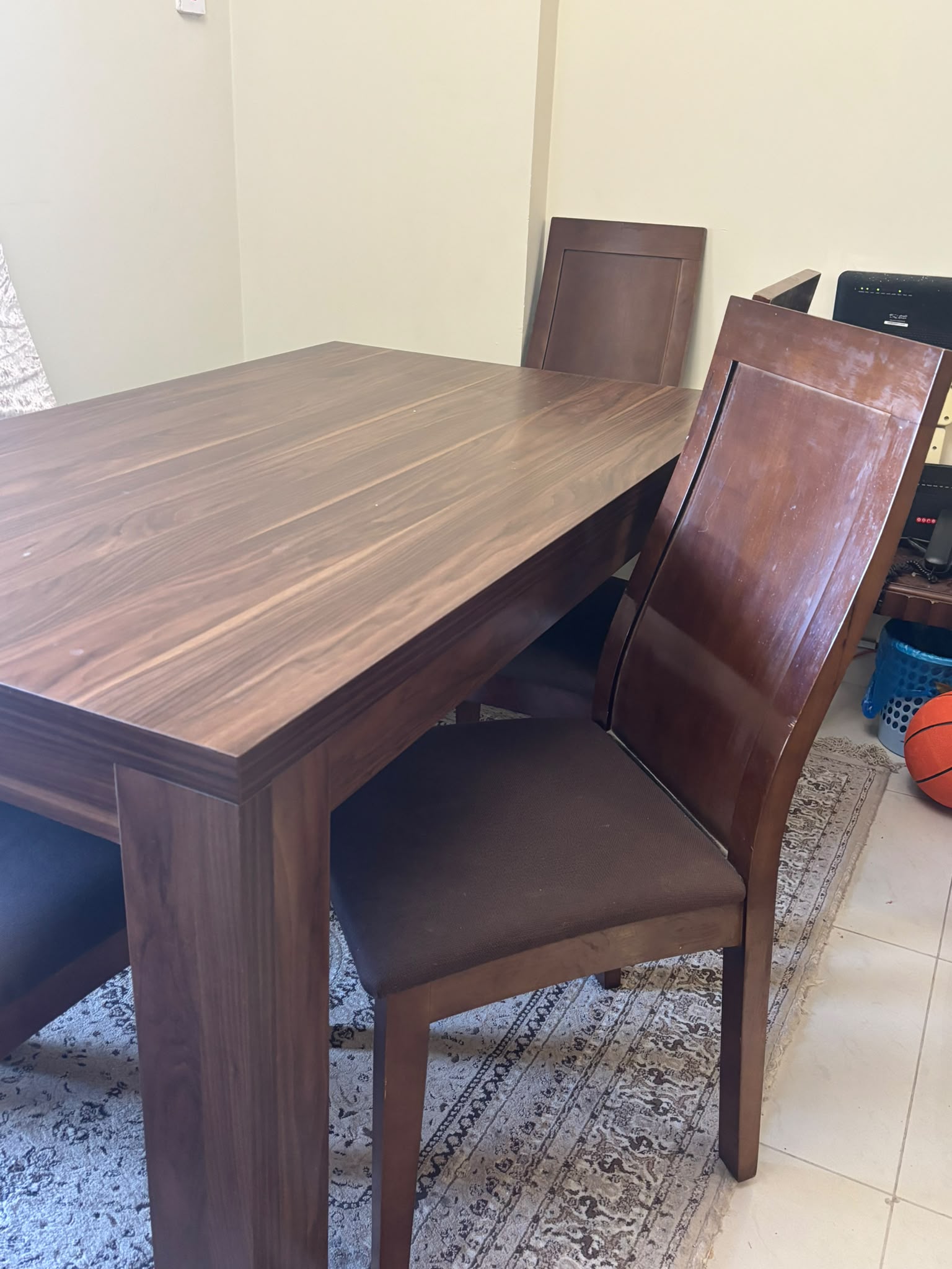 طاولة طعام مع 6 كراسي - Image 2