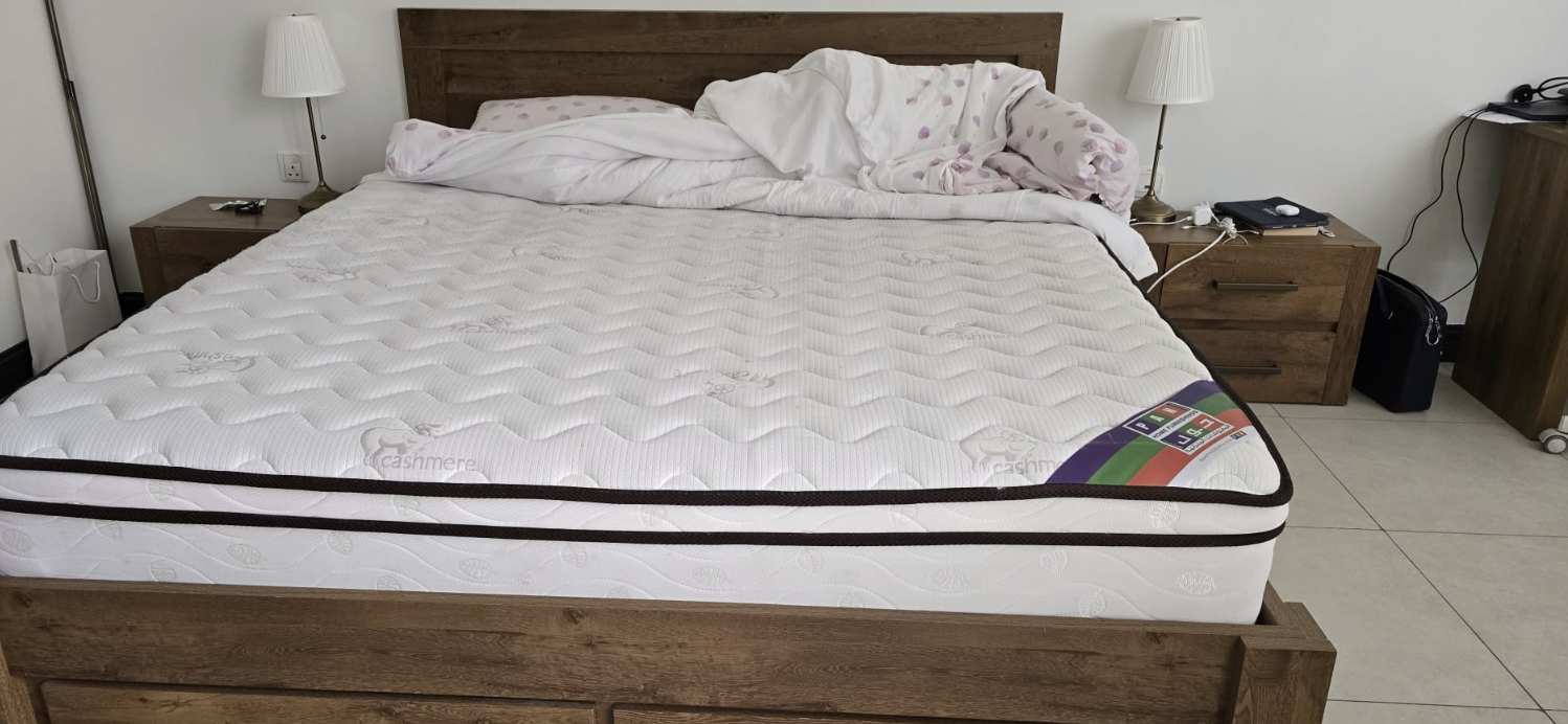 PAN HOME Super king Mattress for sale - Good Condition - Image 1