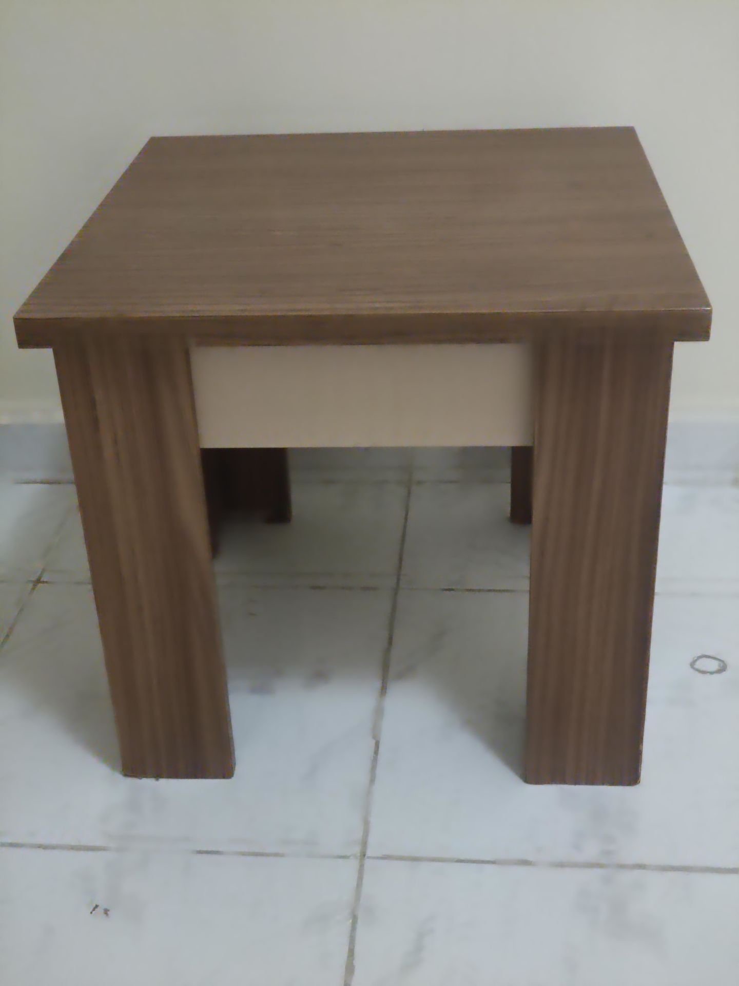 Side table, drawer and cups - Image 3