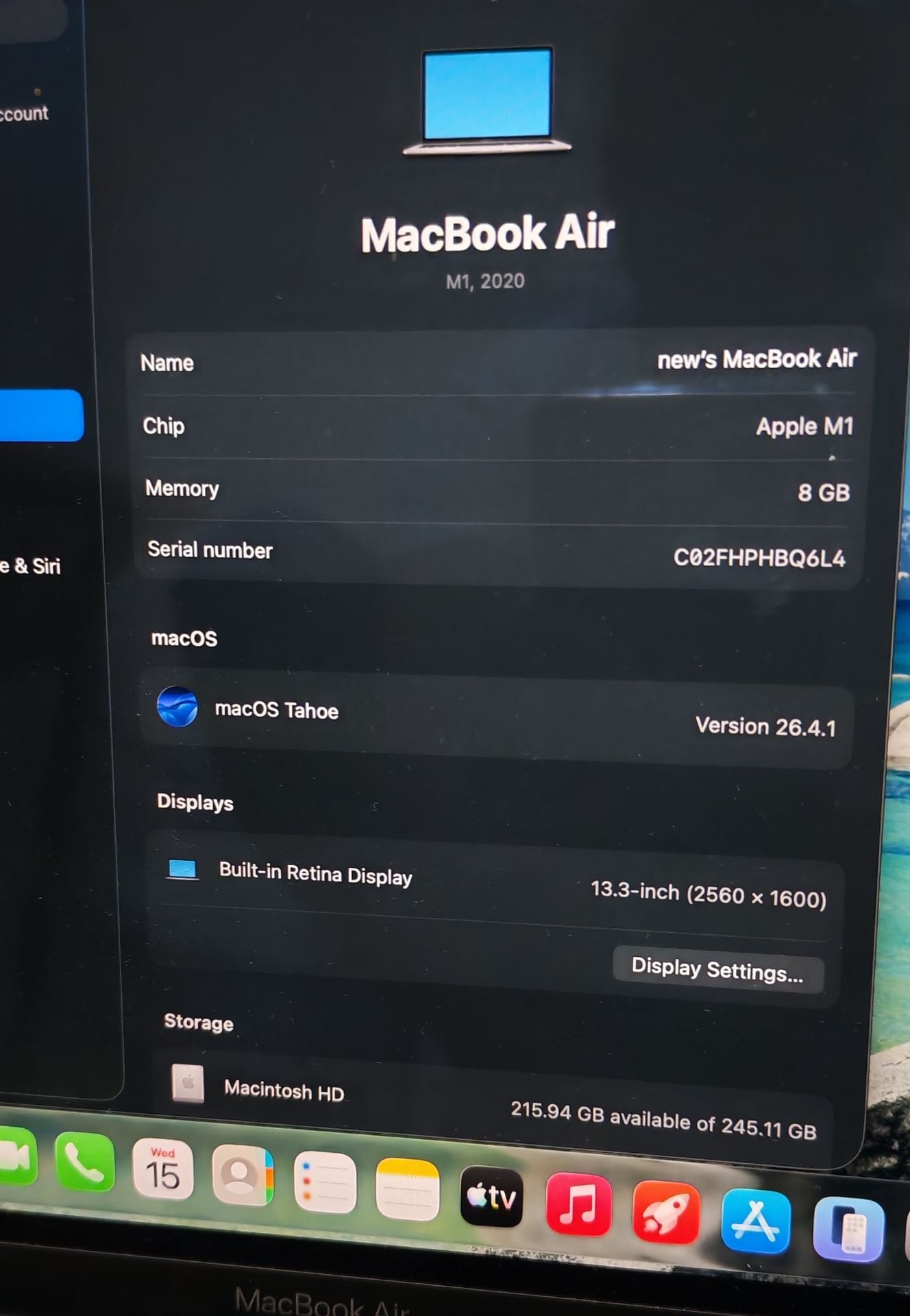 Macbook Air M1 - Image 4