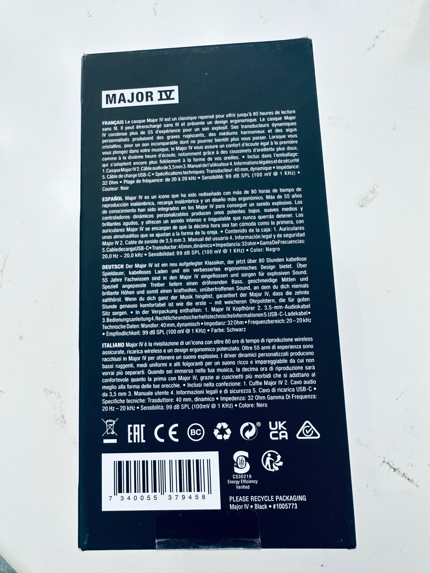 Marshall MAJOR IV brand new  - Image 4