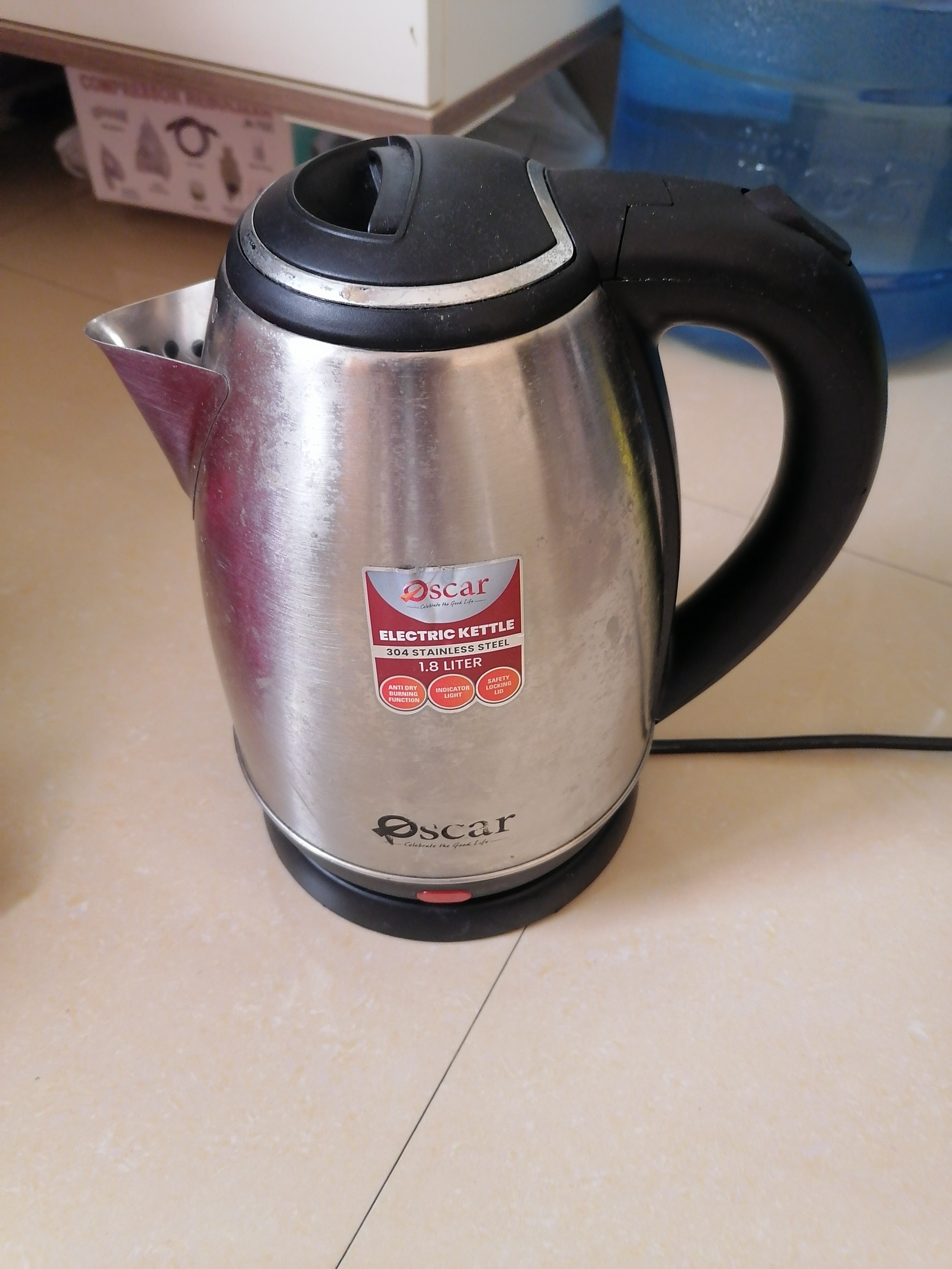 Oscar Water Kettle 1.8 Ltr - Image 3