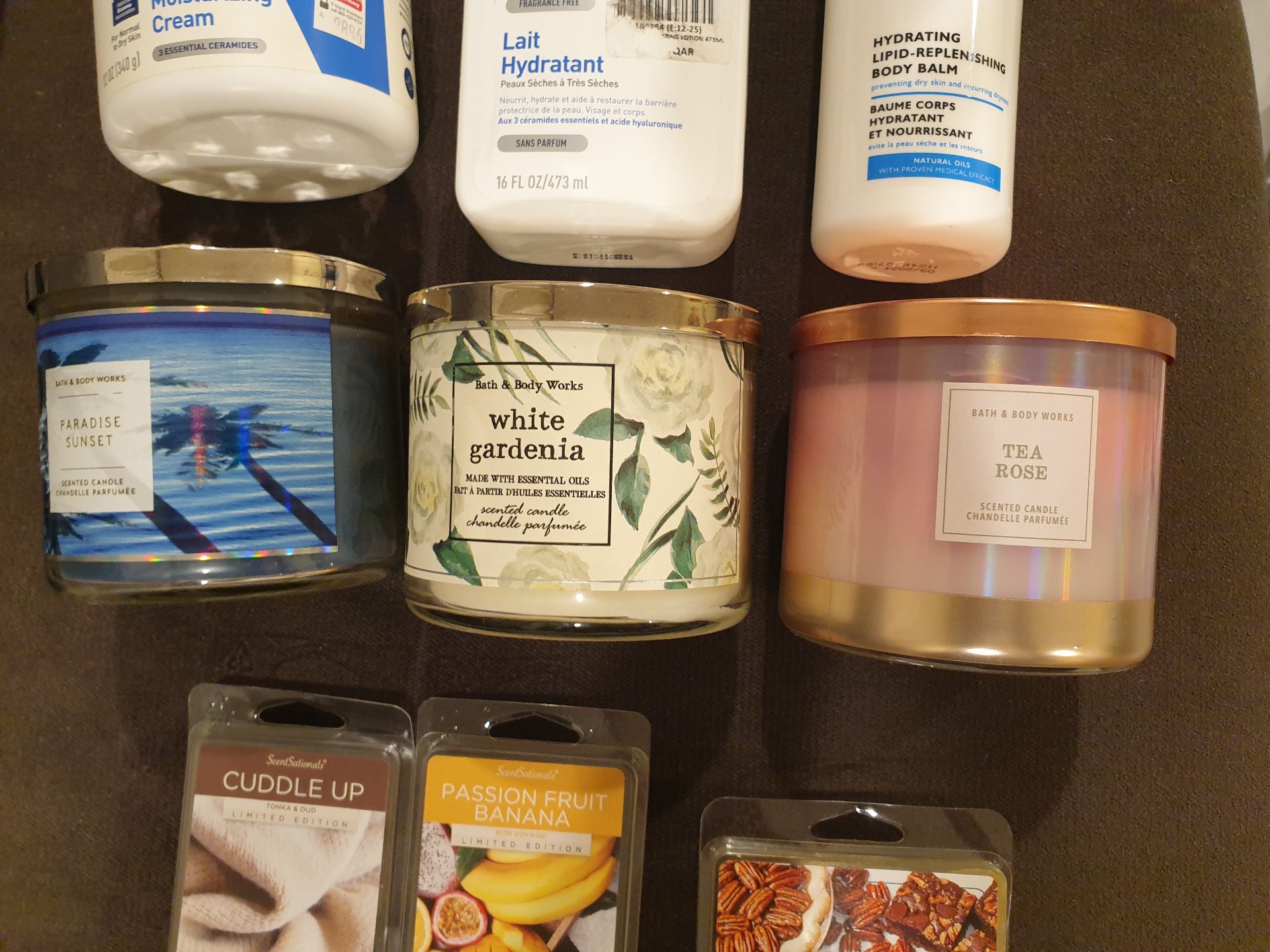 Bath set, Body Moisturizing, scented candles and scented wax cubes. - Image 3