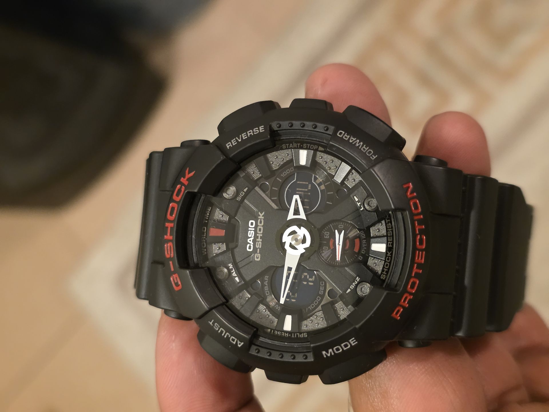 CASIO G-SHOCK GA 120 like new - Image 4