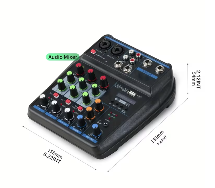 4 Channel Audio Mixer - Image 1