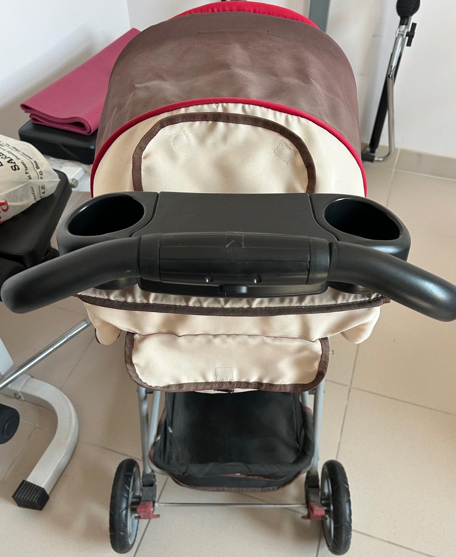 Juniors Pram and Chicco Baby Walker  - Image 3