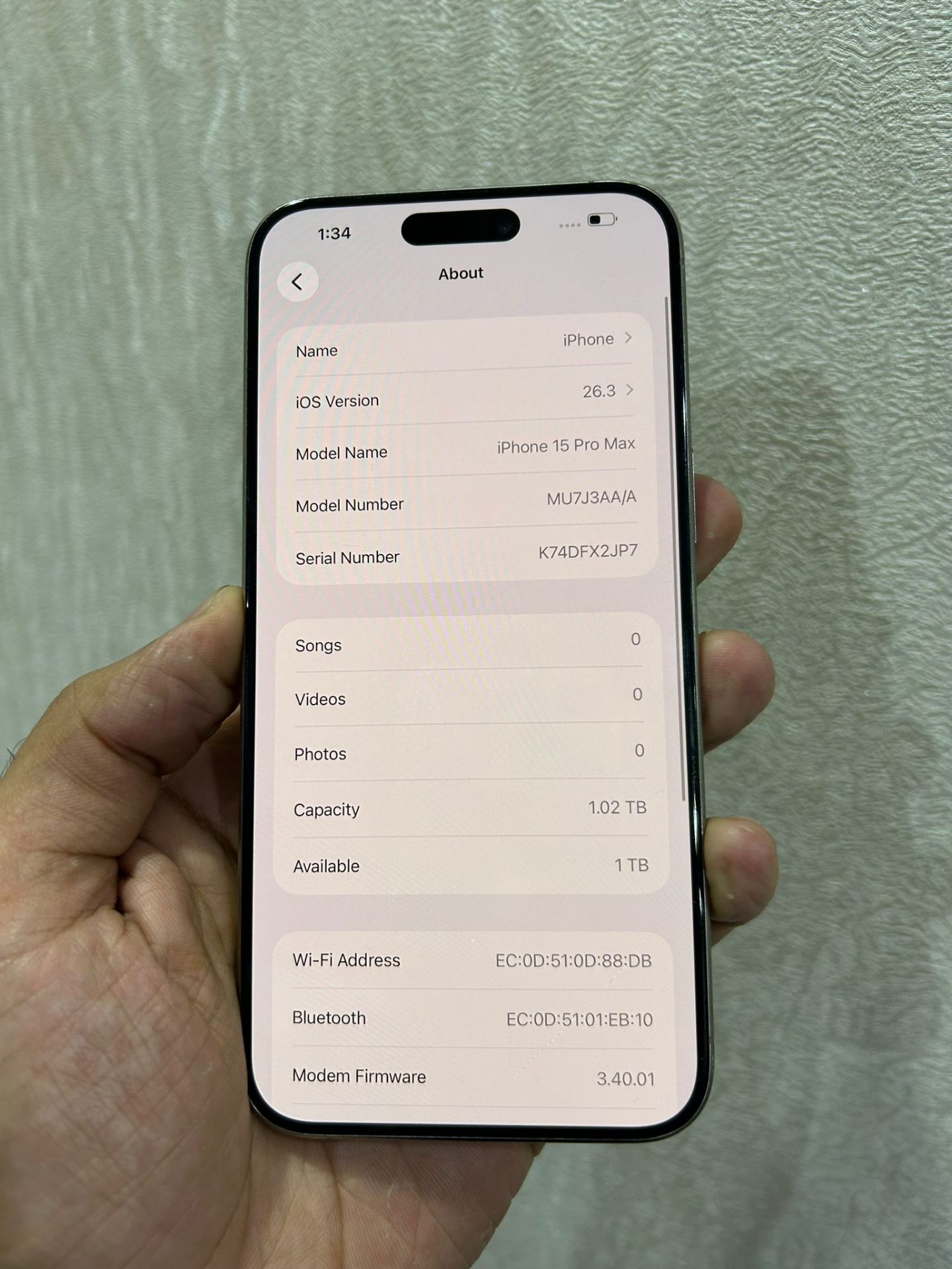 iPhone 15 Pro Max | 1TB | 88%Battery  - Image 3