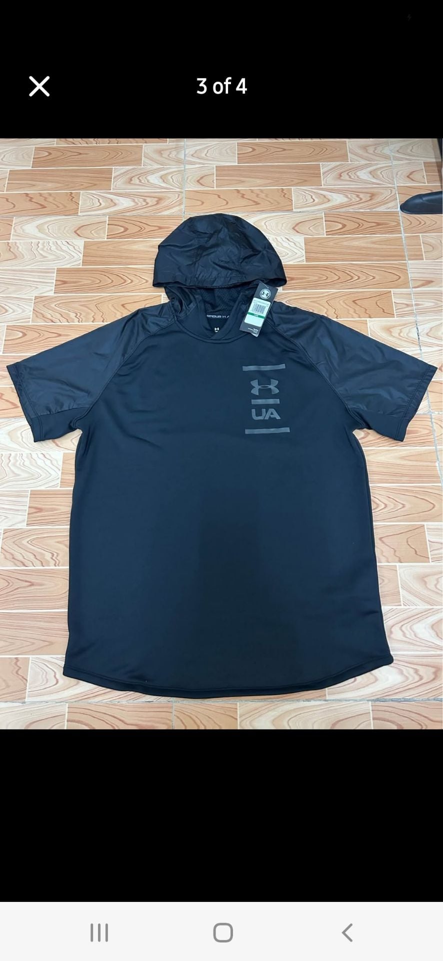 Under armour and champion t shirt new not used...champion  pants slightly used - Image 4
