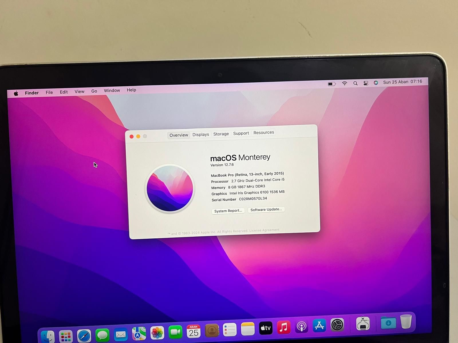 MacBook Pro 2015 USA original with warranty  - Image 4