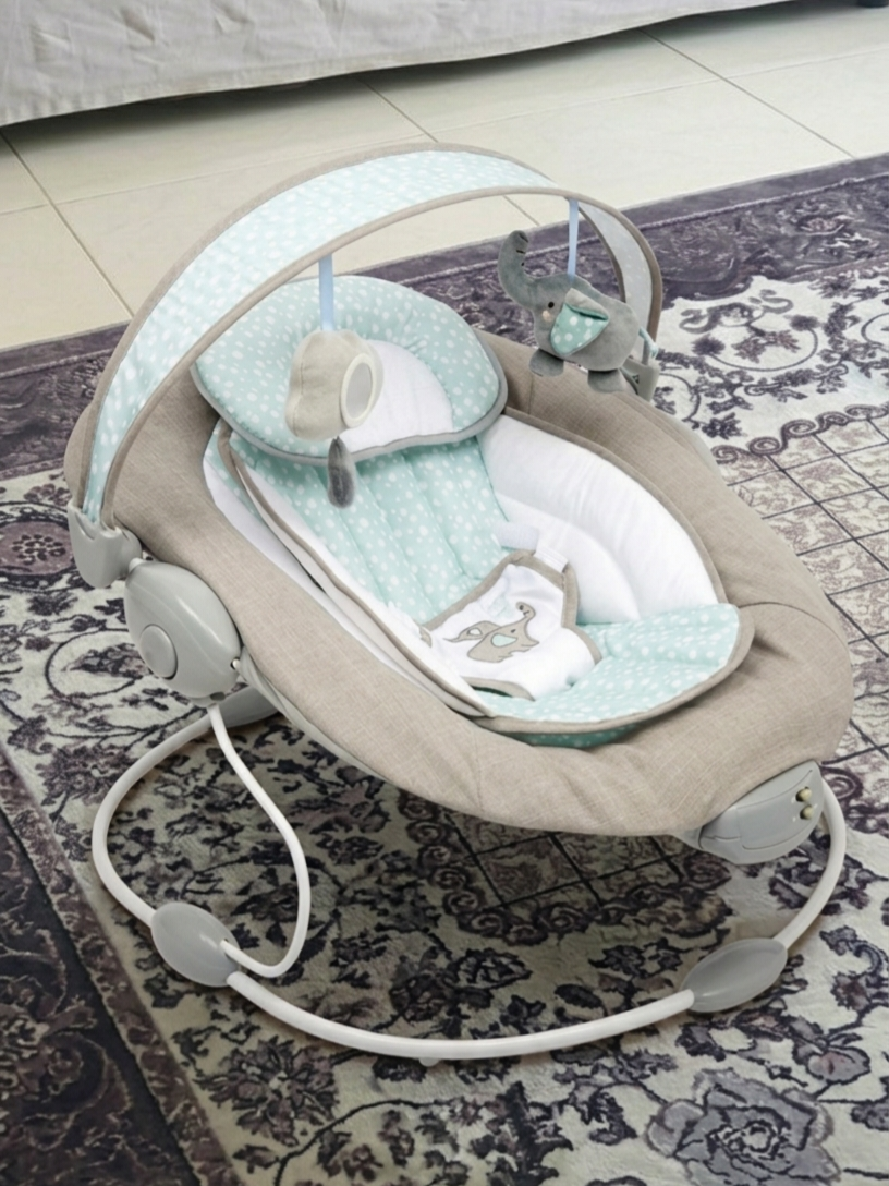 Mothercare Elephant Baby Bouncer  - Image 2