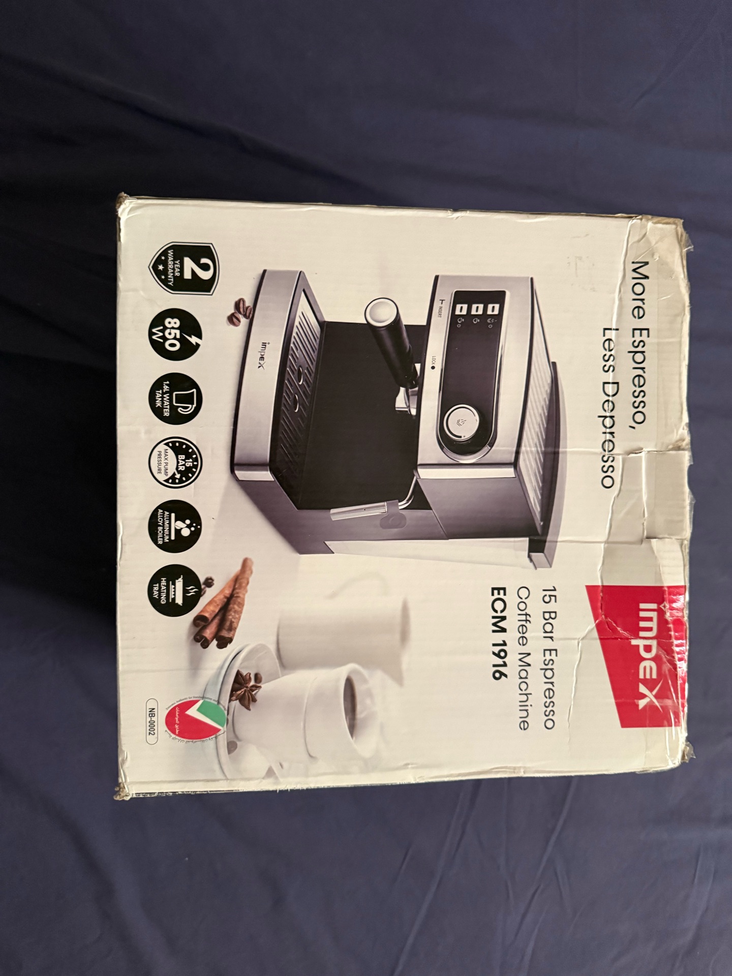 impex  ECM 1916 espresso machine - Image 4