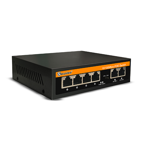Secuview 4x PoE + 2x Uplink | Reliable100Mbps Connectivity. - Image 2