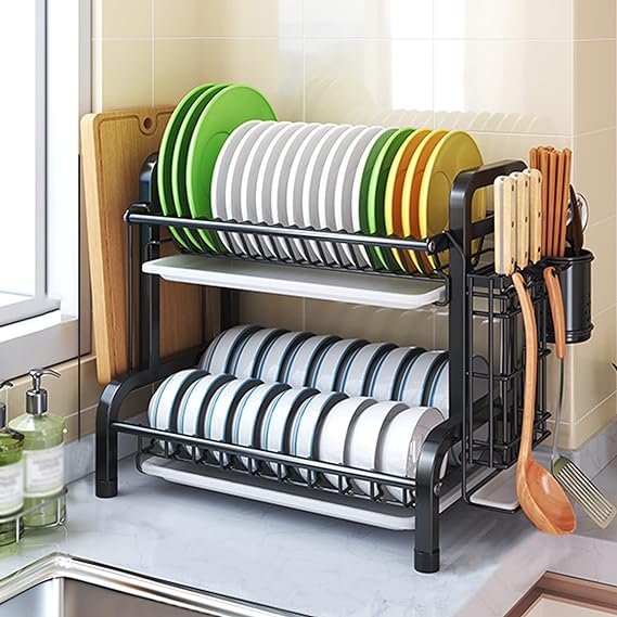 Dish Drying Rack 2 Layer - Image 3