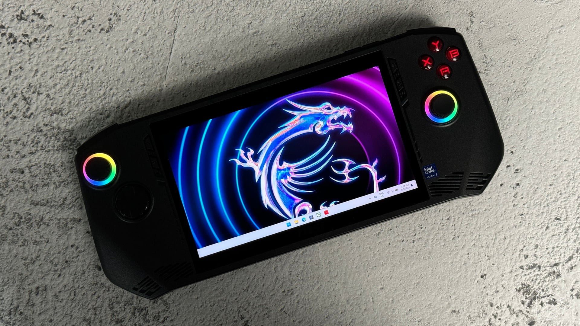 Intel Core Ultra 7-155H  MSI Claw A1M Handheld Gaming Consolefor Sale - Image 3