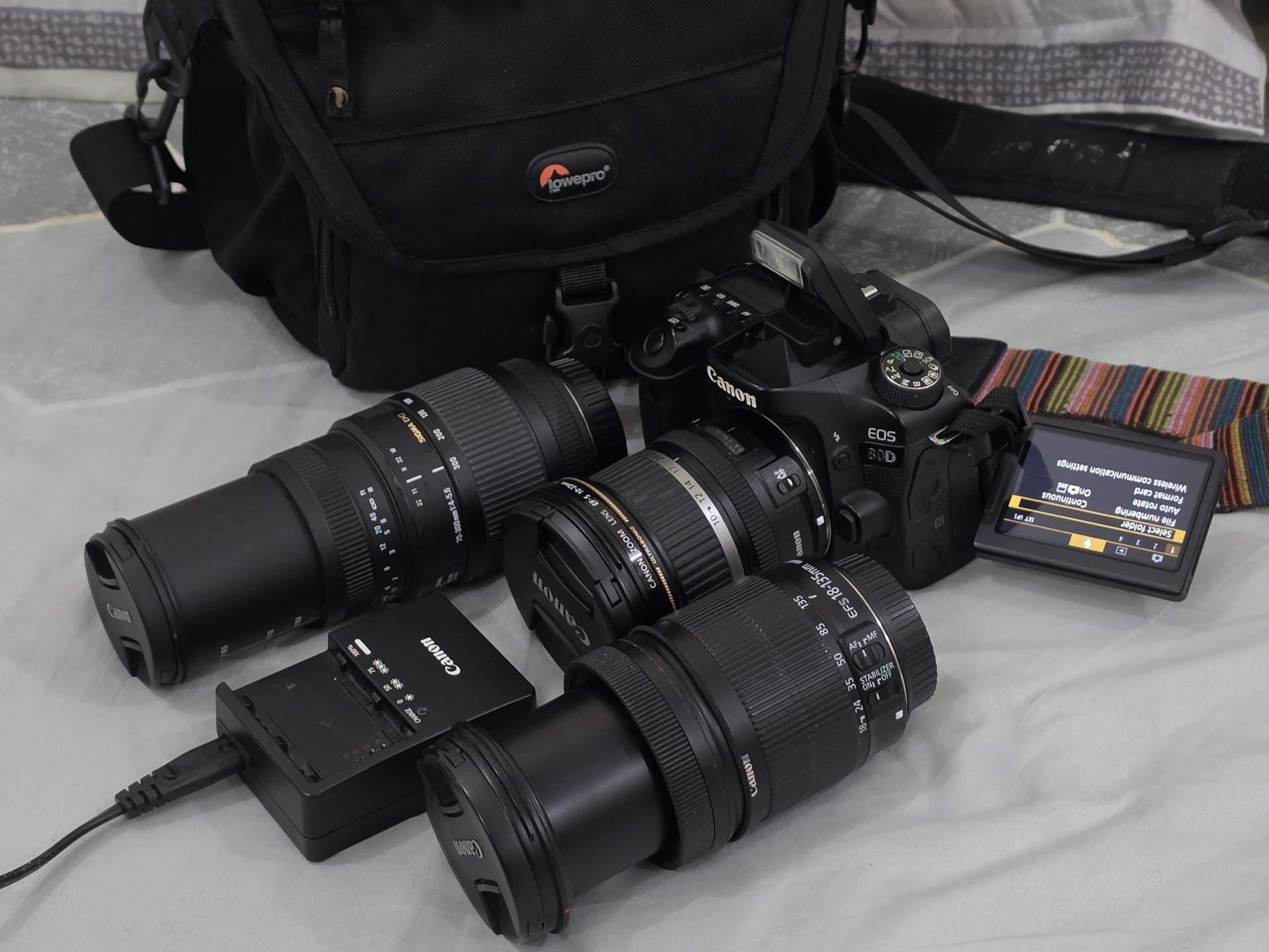 Canon 80D with zoom lenses  - Image 2