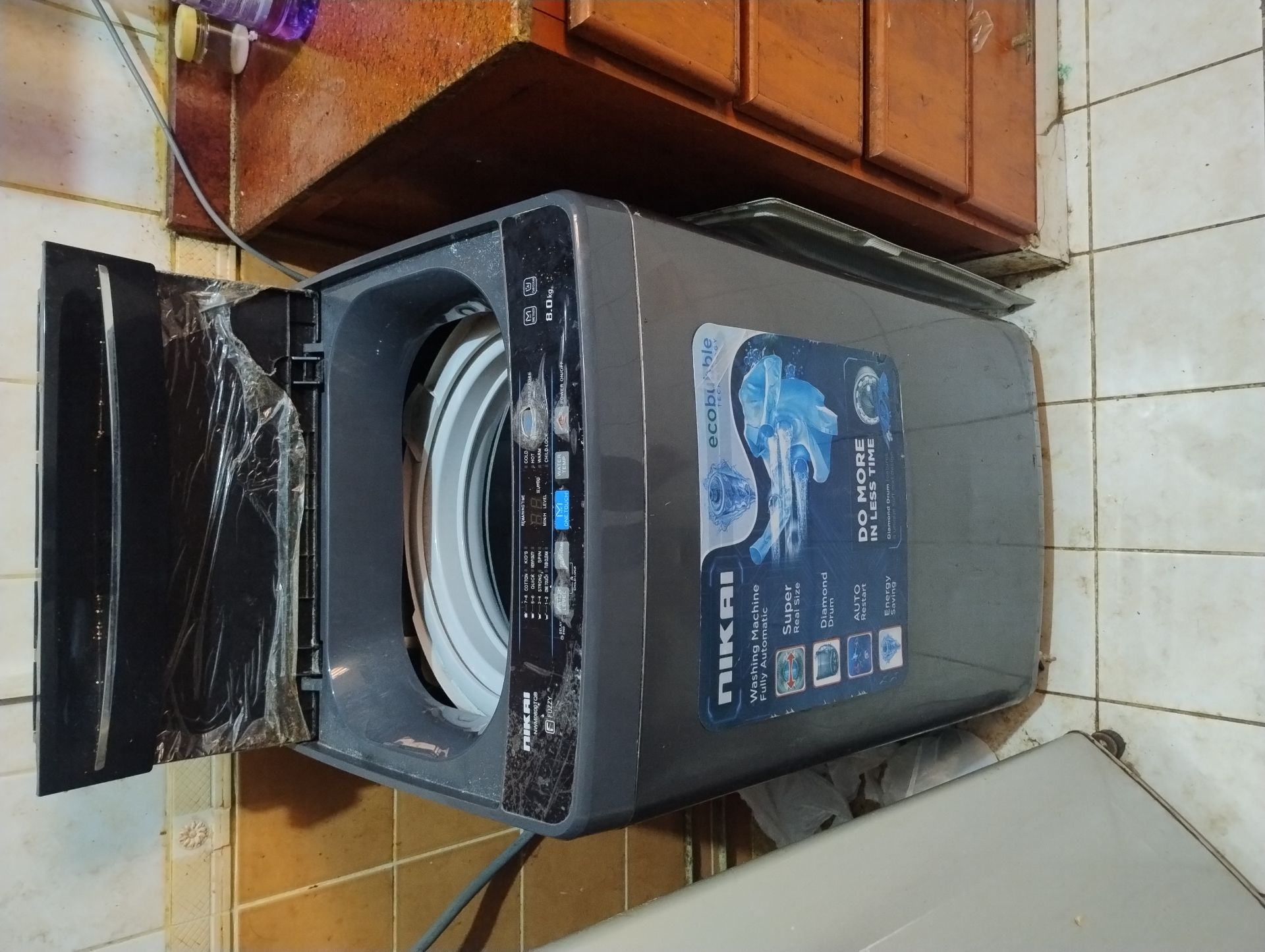 8kg Nikai fully Automatic Washing machine - Image 4