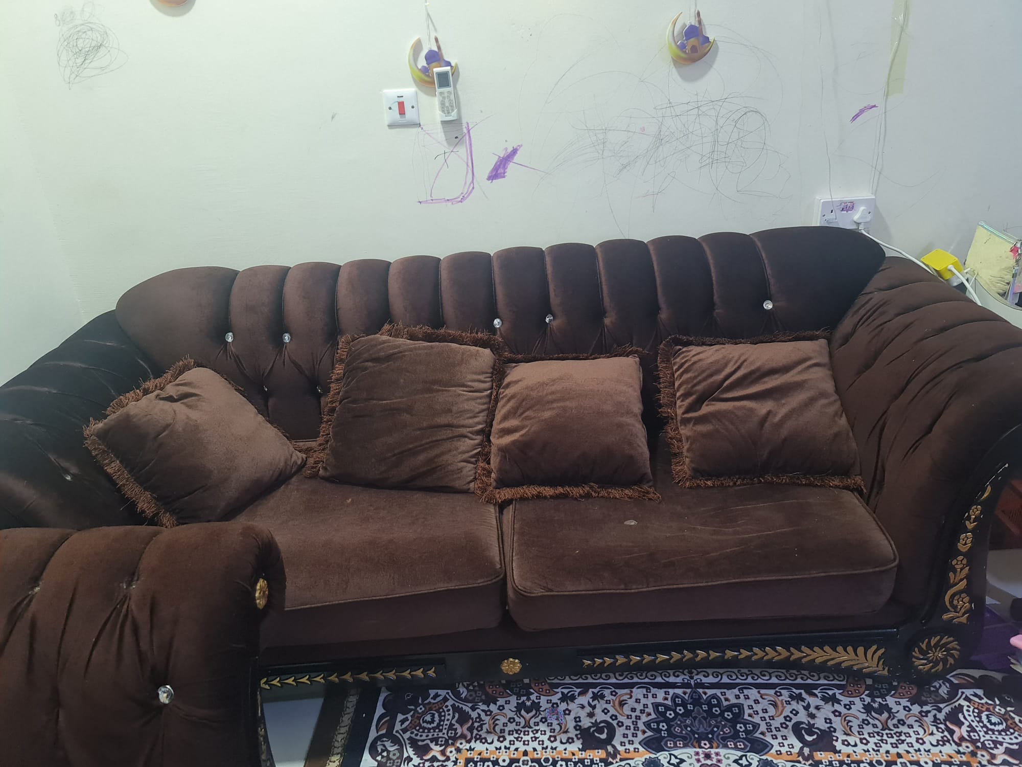 Excellent condition Sofa plus two bed mattress (190*90) - Image 2