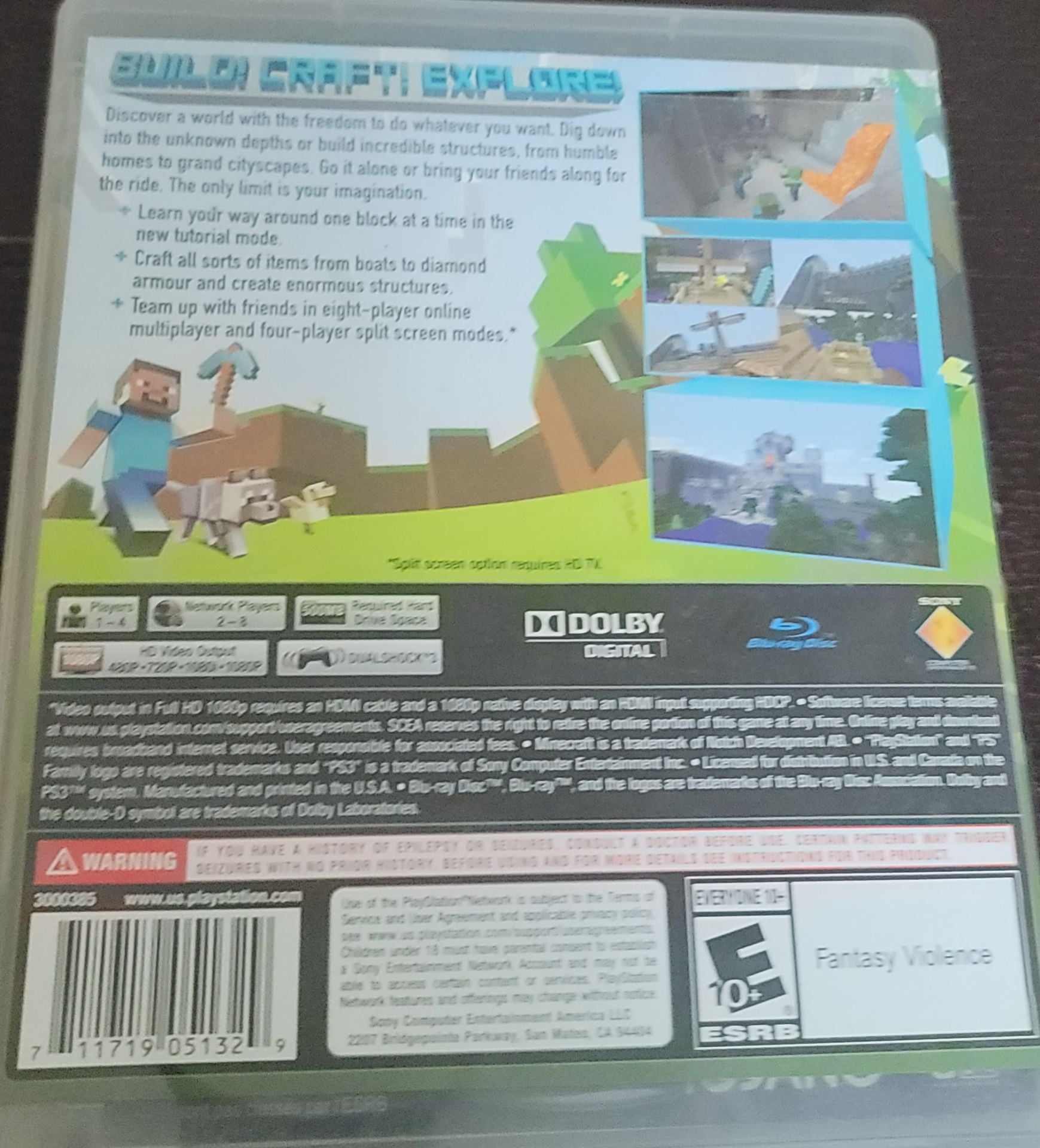 Minecraft PS3 Edition for Sale
 - Image 3