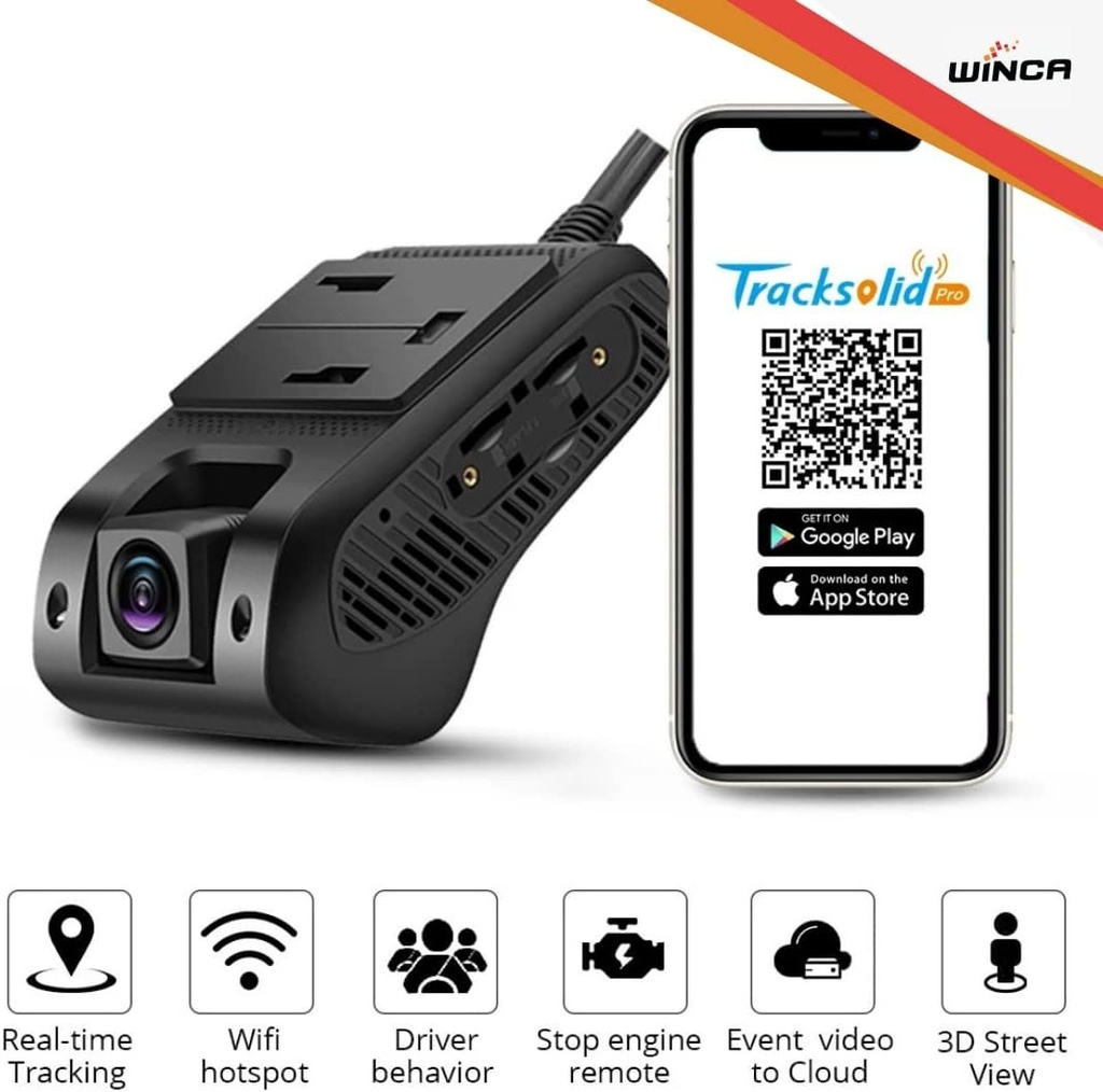 Jimmi JC400P Car Monitor Dashcam with GPS - Image 1