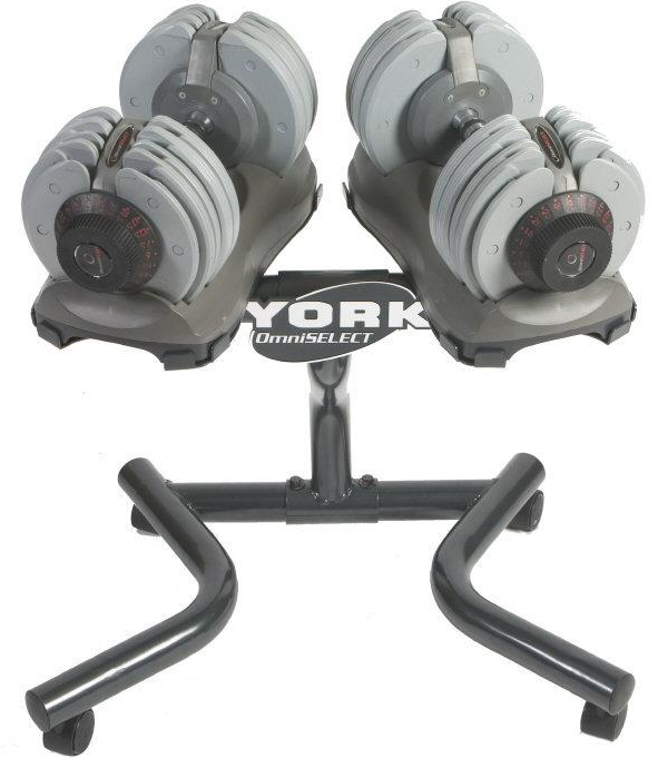 32.5 KG Each Adjustable Dumbbells with Stand - Image 2