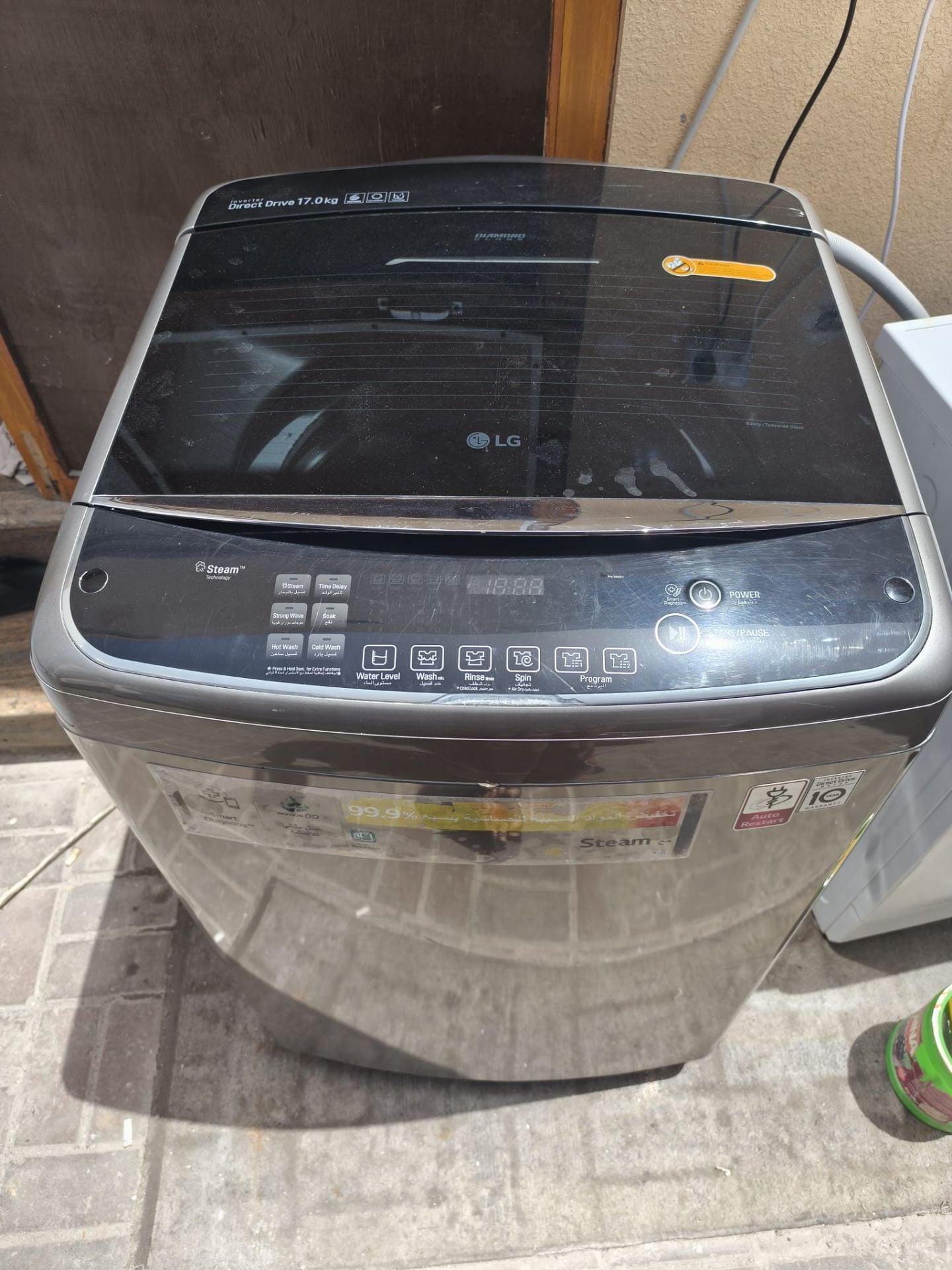 LG 9/6kg 2in1 wash dryer together - Image 7