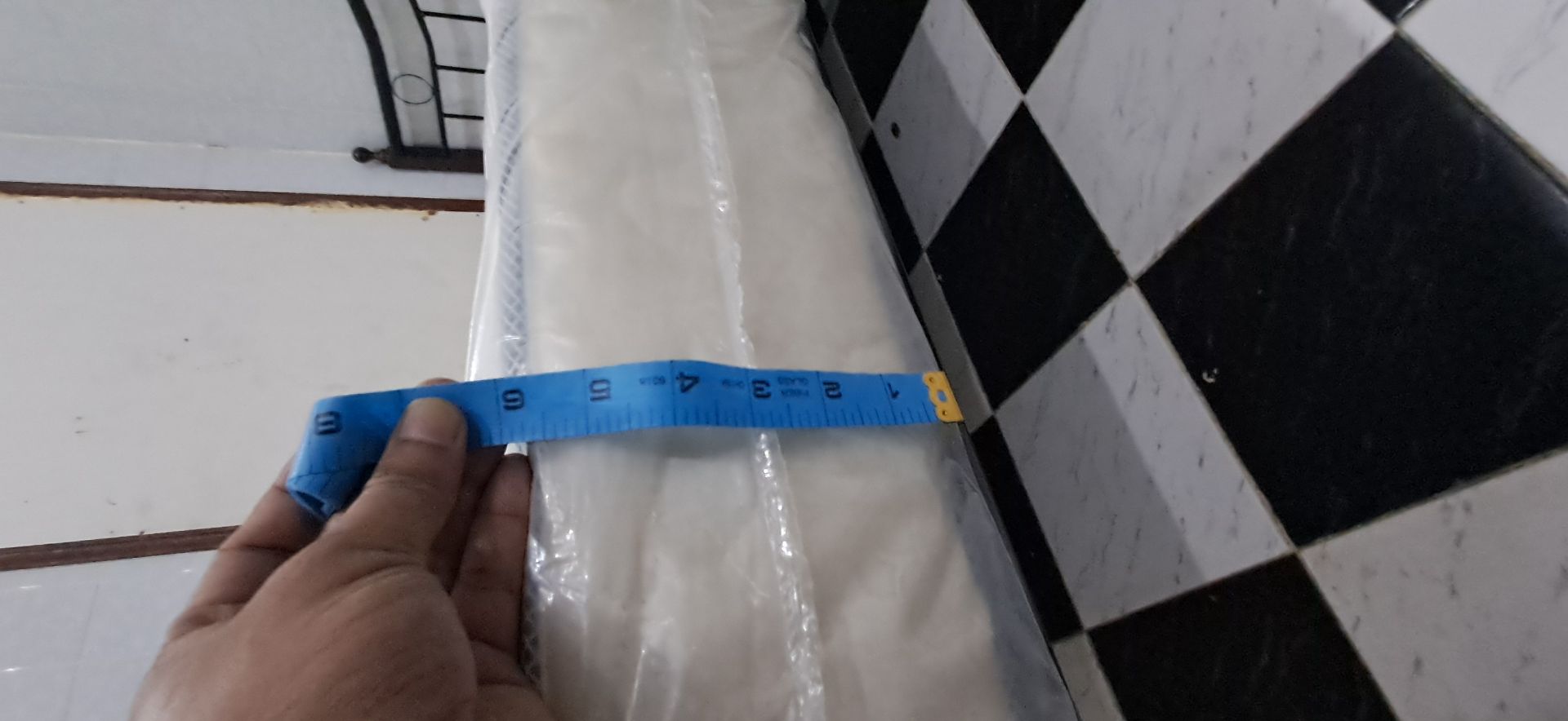 Bed frame with mattress for sale. - Image 4