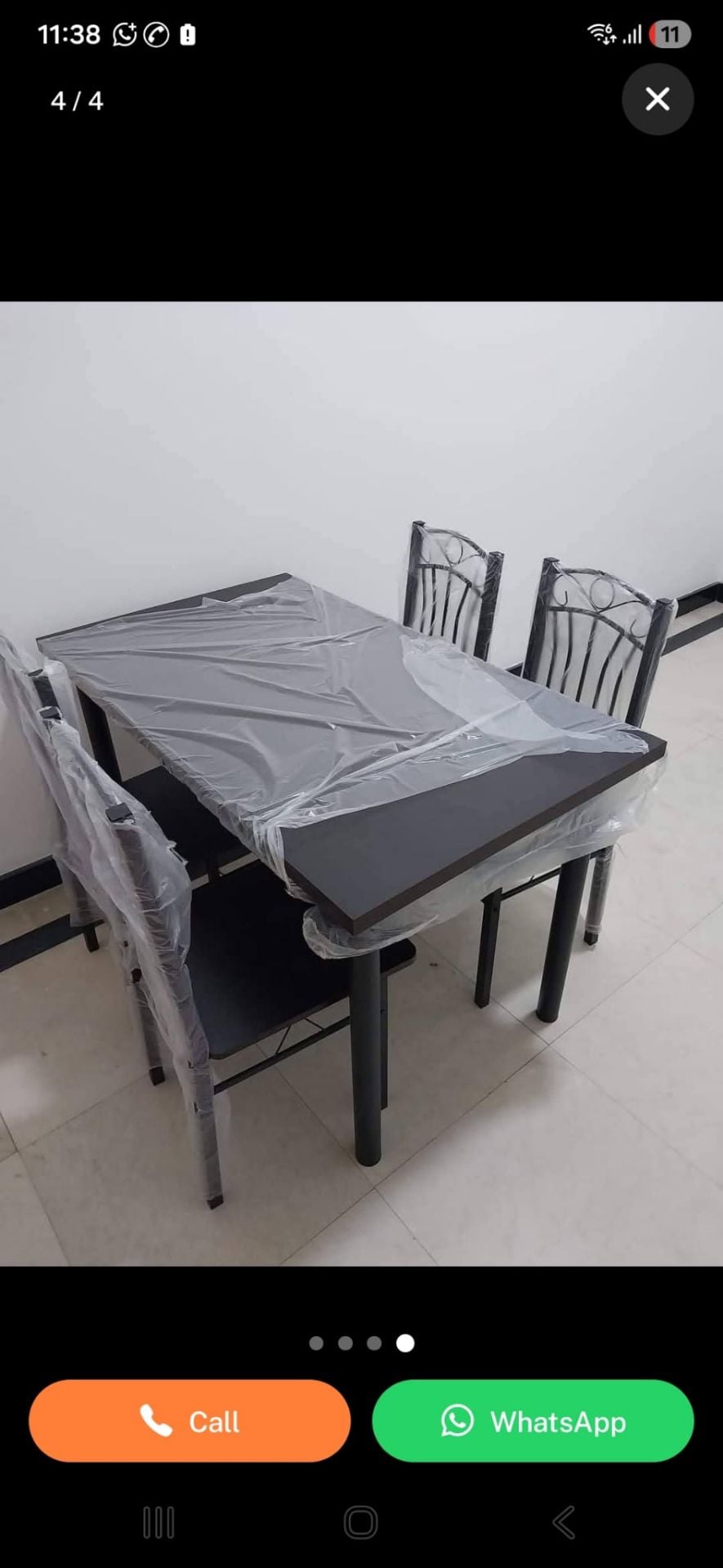 New dining table and chair  - Image 4
