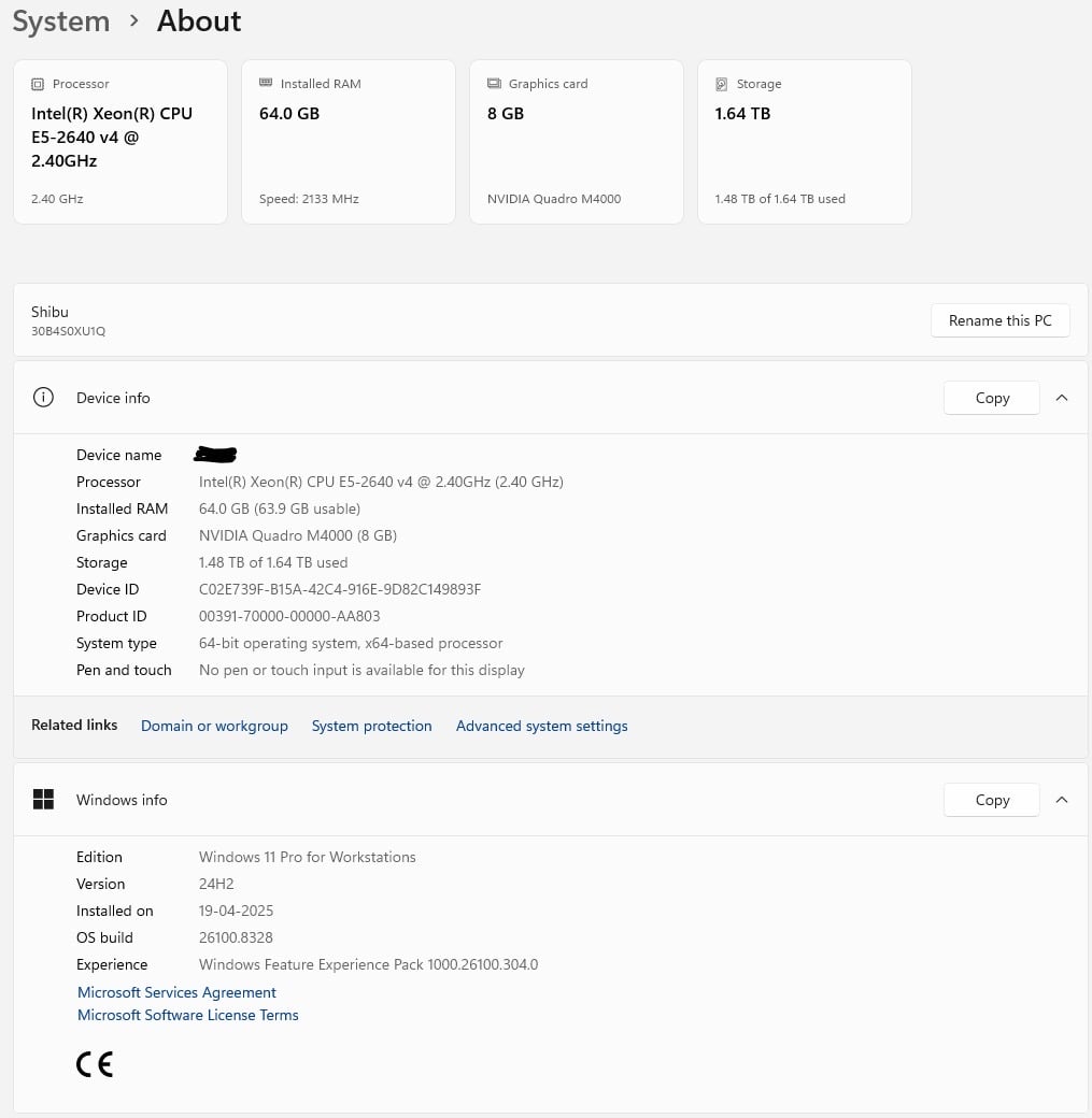 Lenovo ThinkStation P510 Workstation – Xeon | 64GB RAM | Quadro 8GB | Intel SSD - Image 2